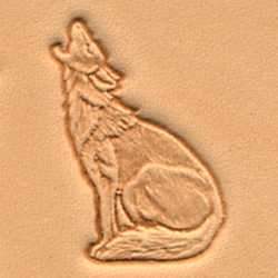 Craftool® Stamp Head Howling Coyote - Image 2