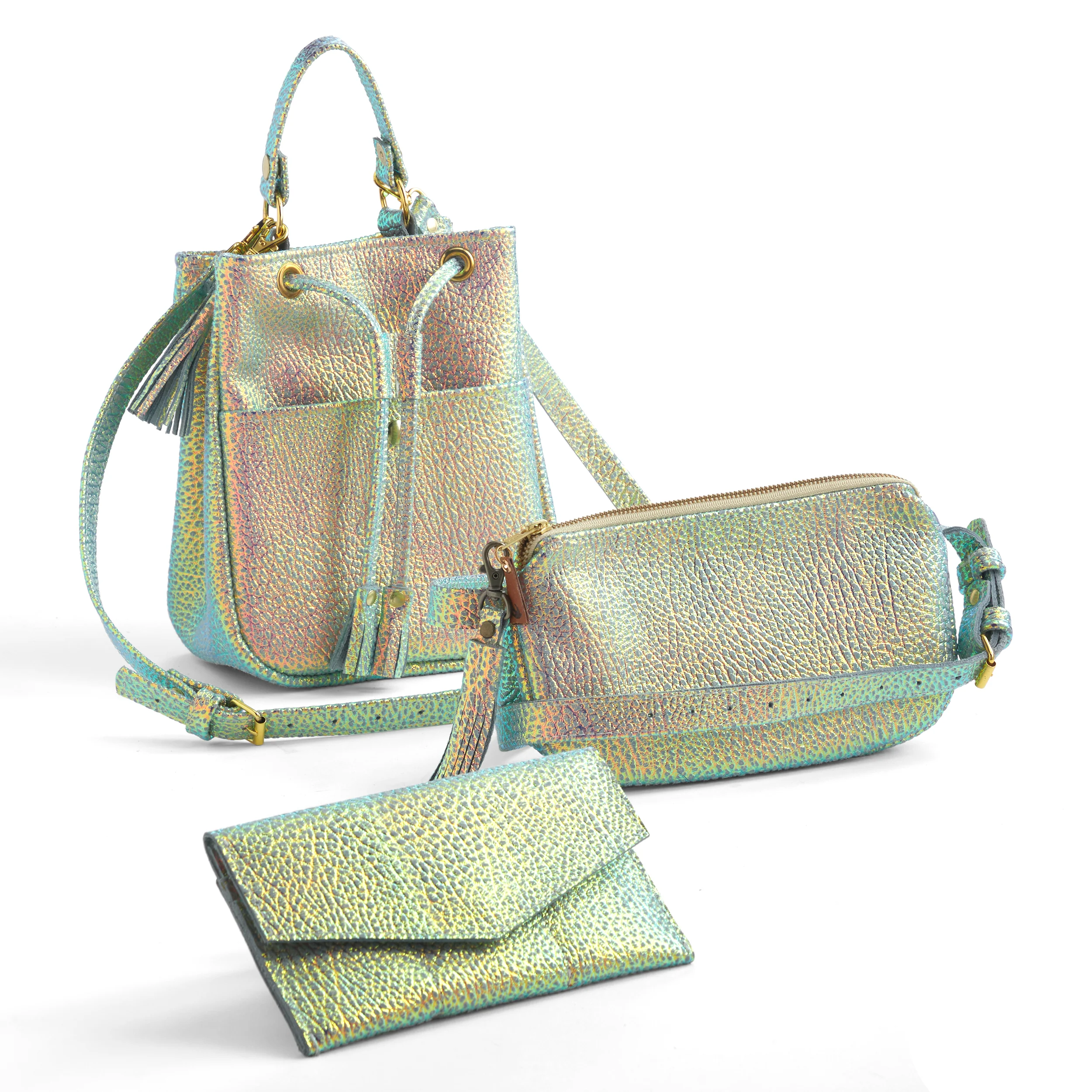 Italian Shattered Iridescent Side - FINAL SALE - Image 4