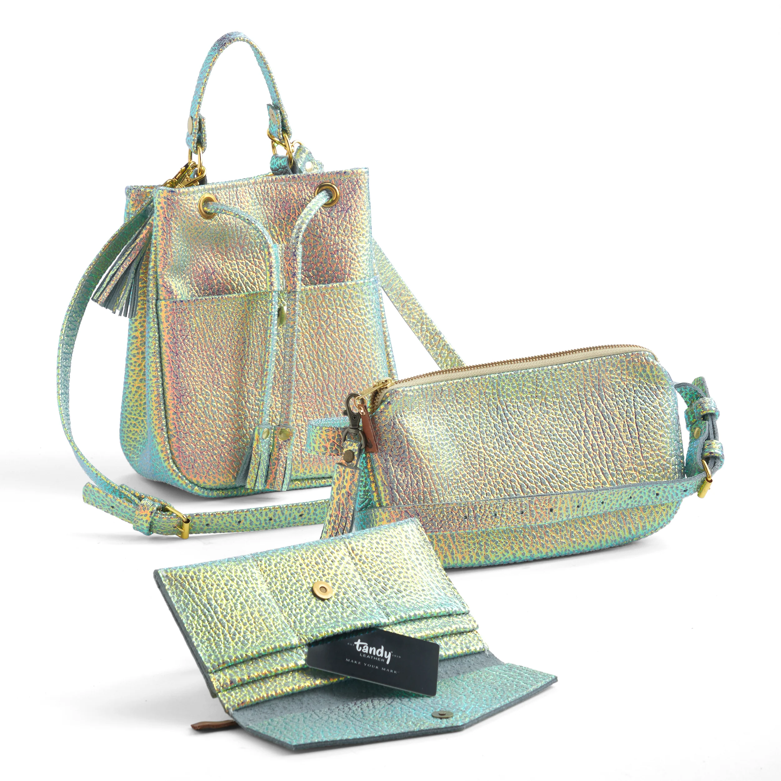 Italian Shattered Iridescent Side - FINAL SALE - Image 5