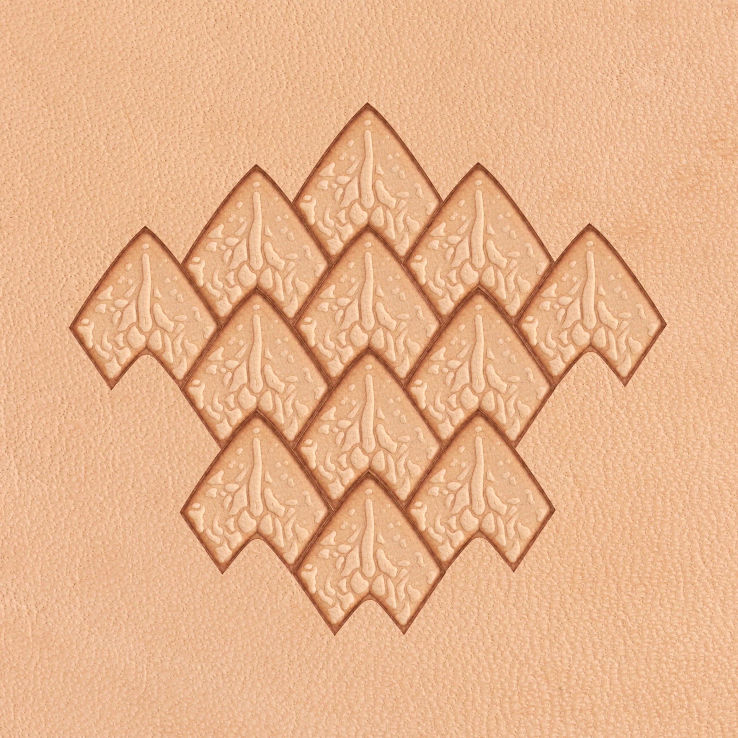 Lava Scale Brass Stamp - Image 2
