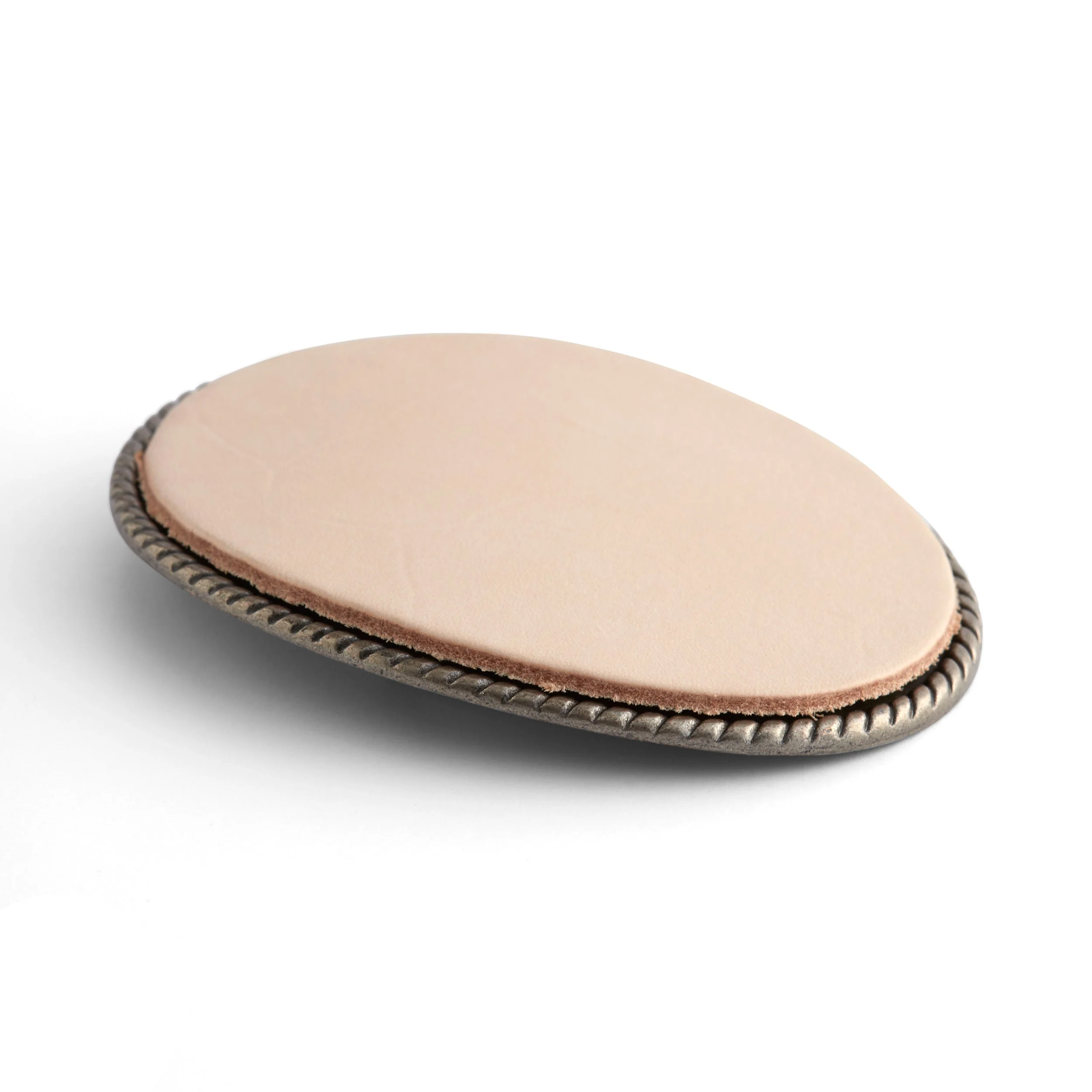 Leather Buckle Insert Oval - Image 3