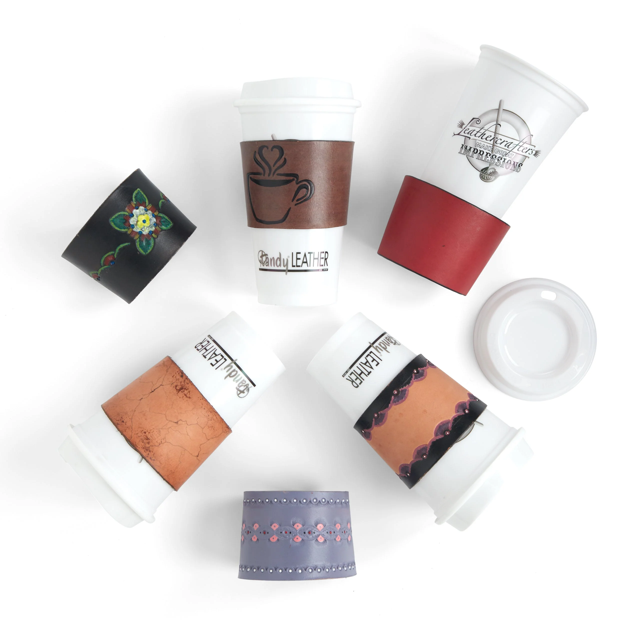 Leather Wrap With Cup Kit - Image 2