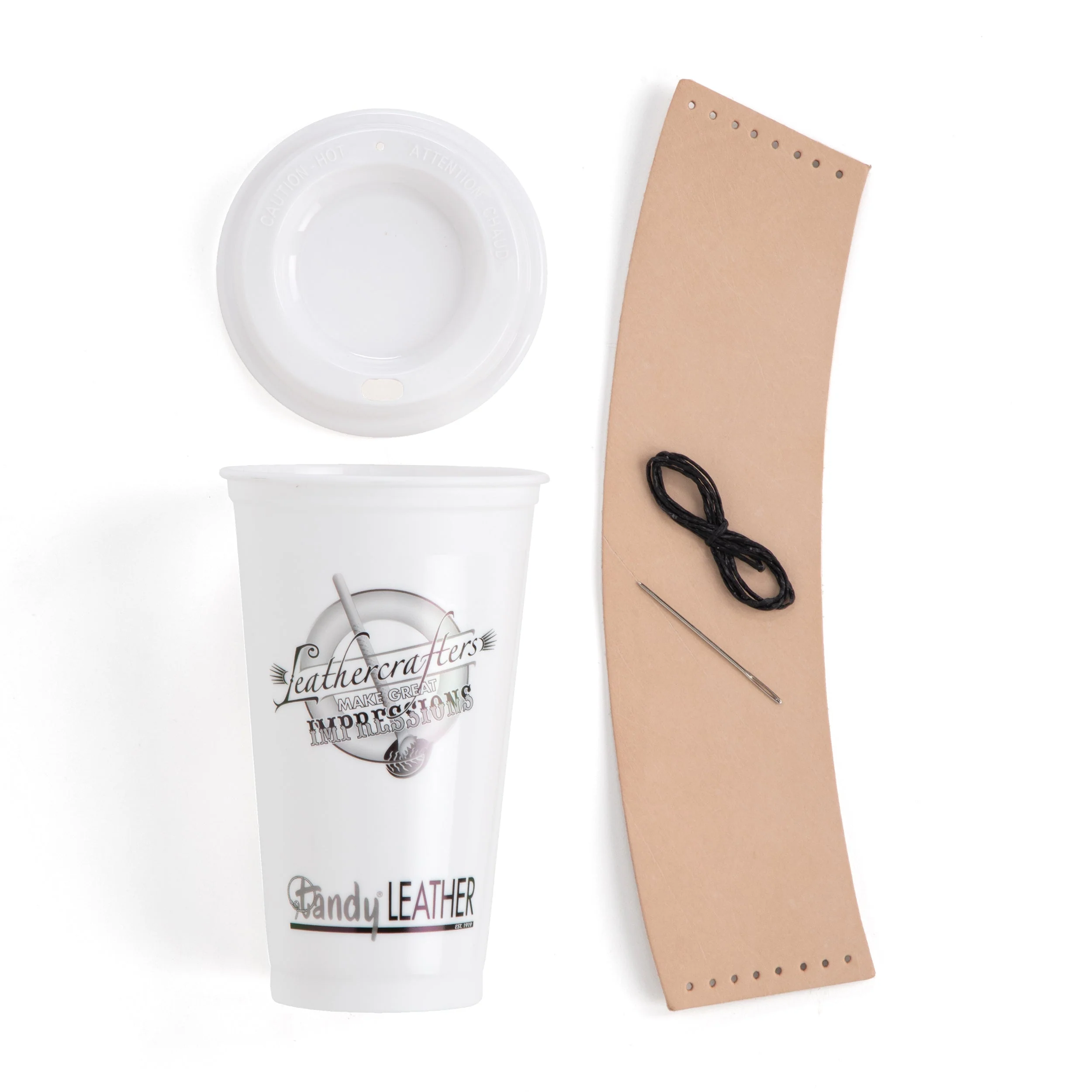 Leather Wrap With Cup Kit - Image 3