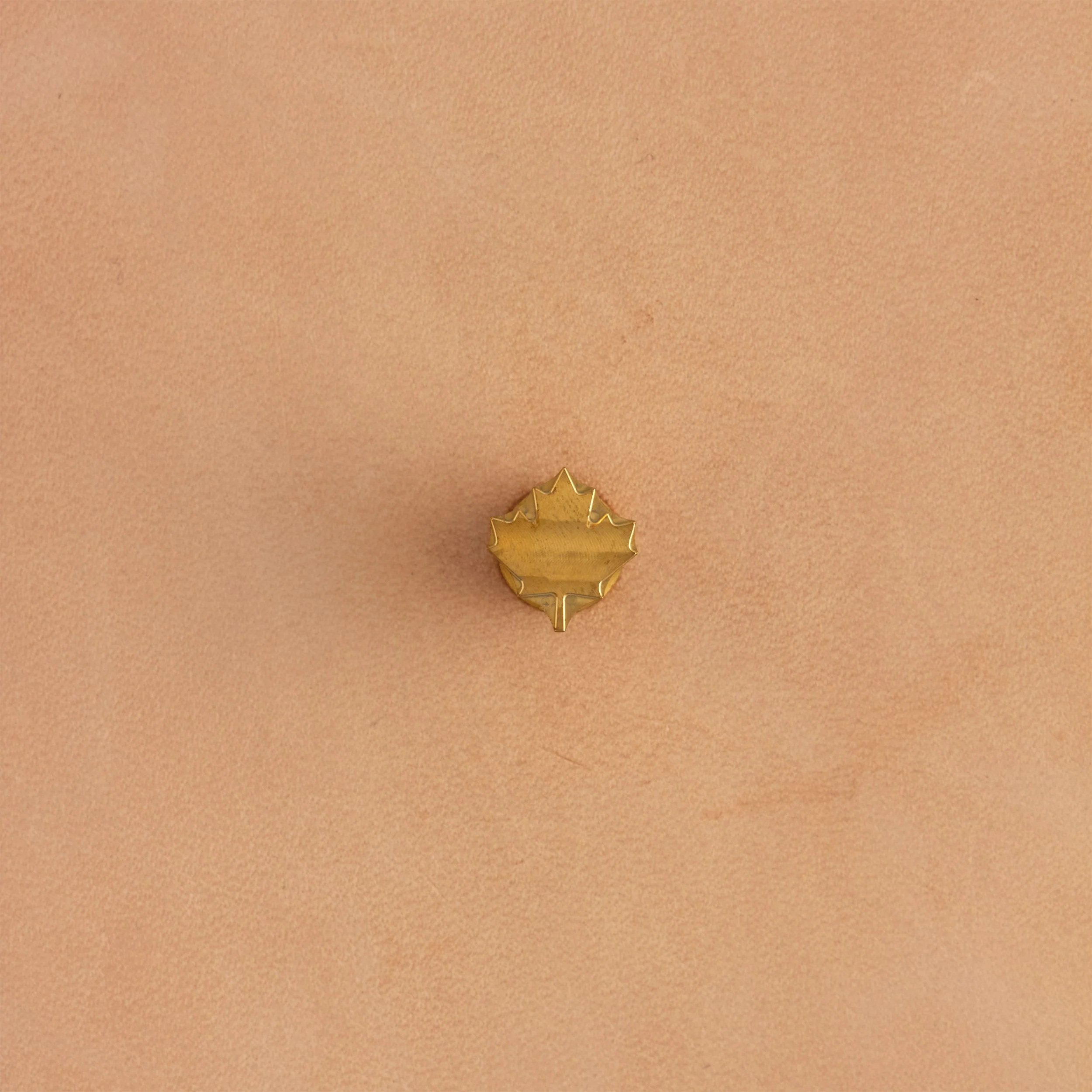 Maple Leaf Brass Stamp - Image 2