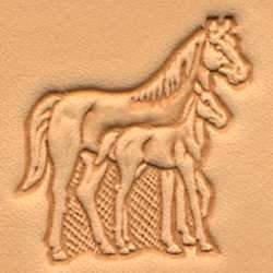 Craftool® Stamp Head Mare & Colt - Image 2
