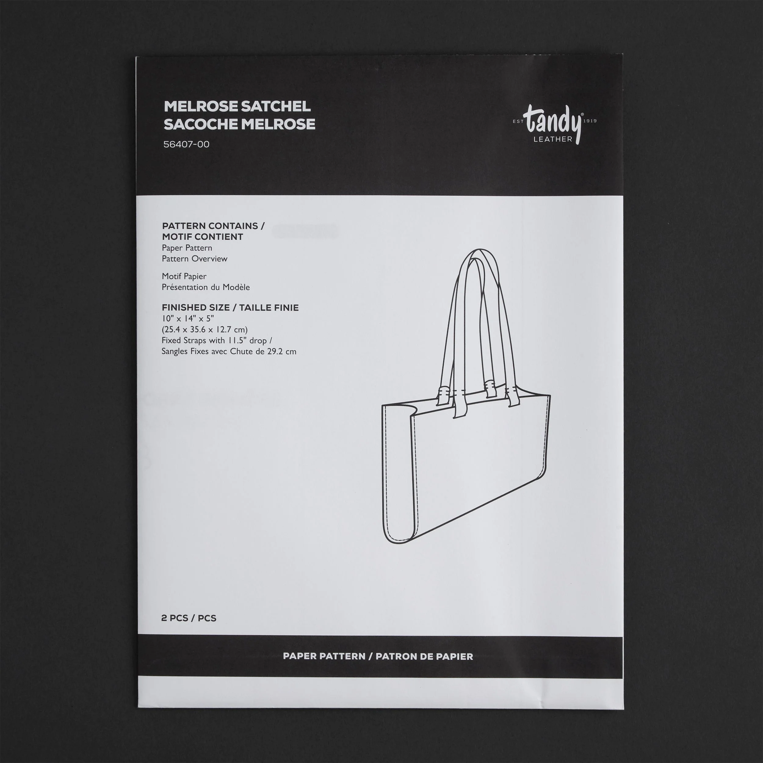 Melrose Satchel Paper Pattern - Image 5