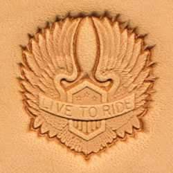 Craftool® Stamp Head Motorcycle Wings - Image 2