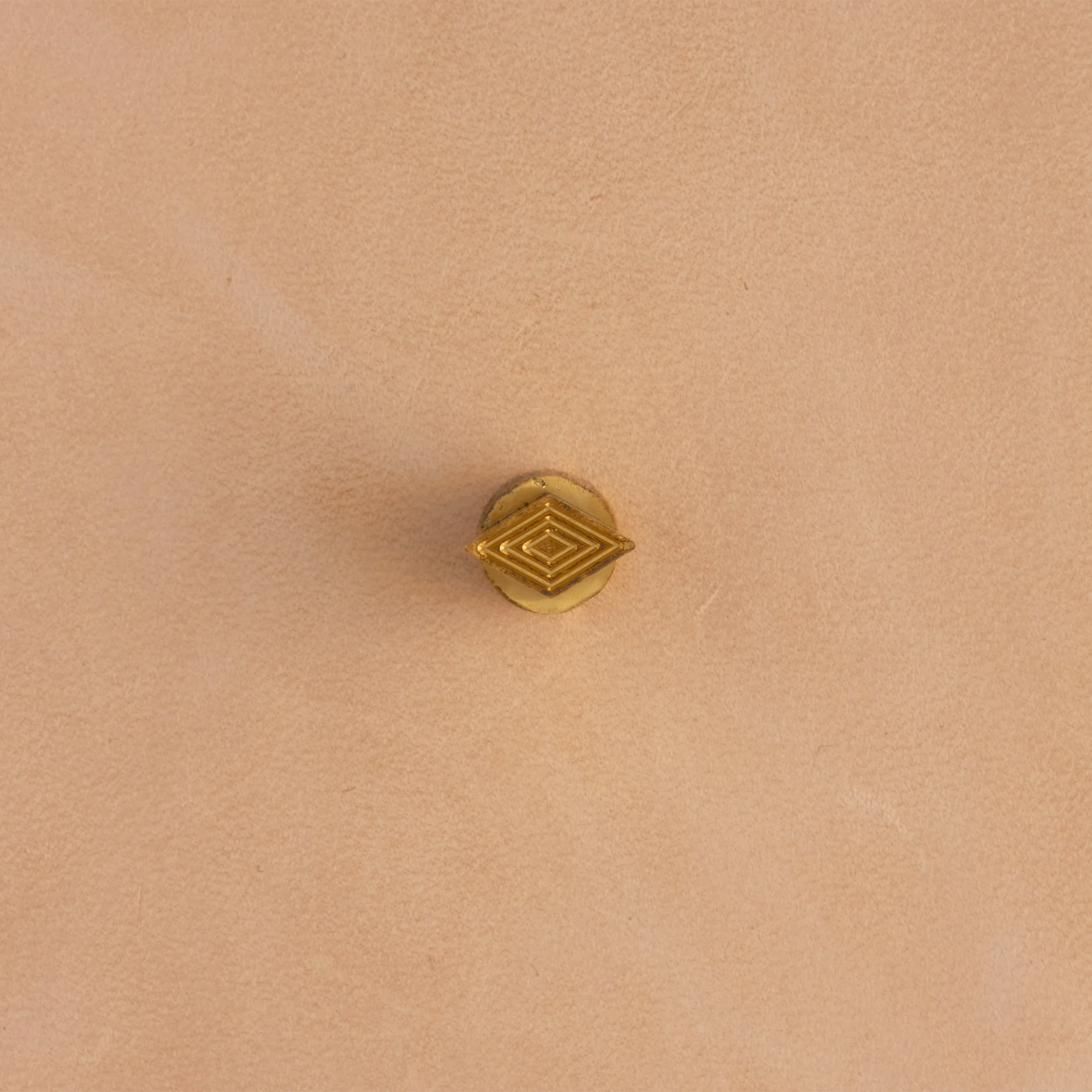 Nested Diamond Brass Stamp - Image 3
