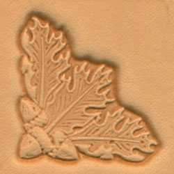 Craftool® Stamp Head Oak Leaf Corner - Image 2