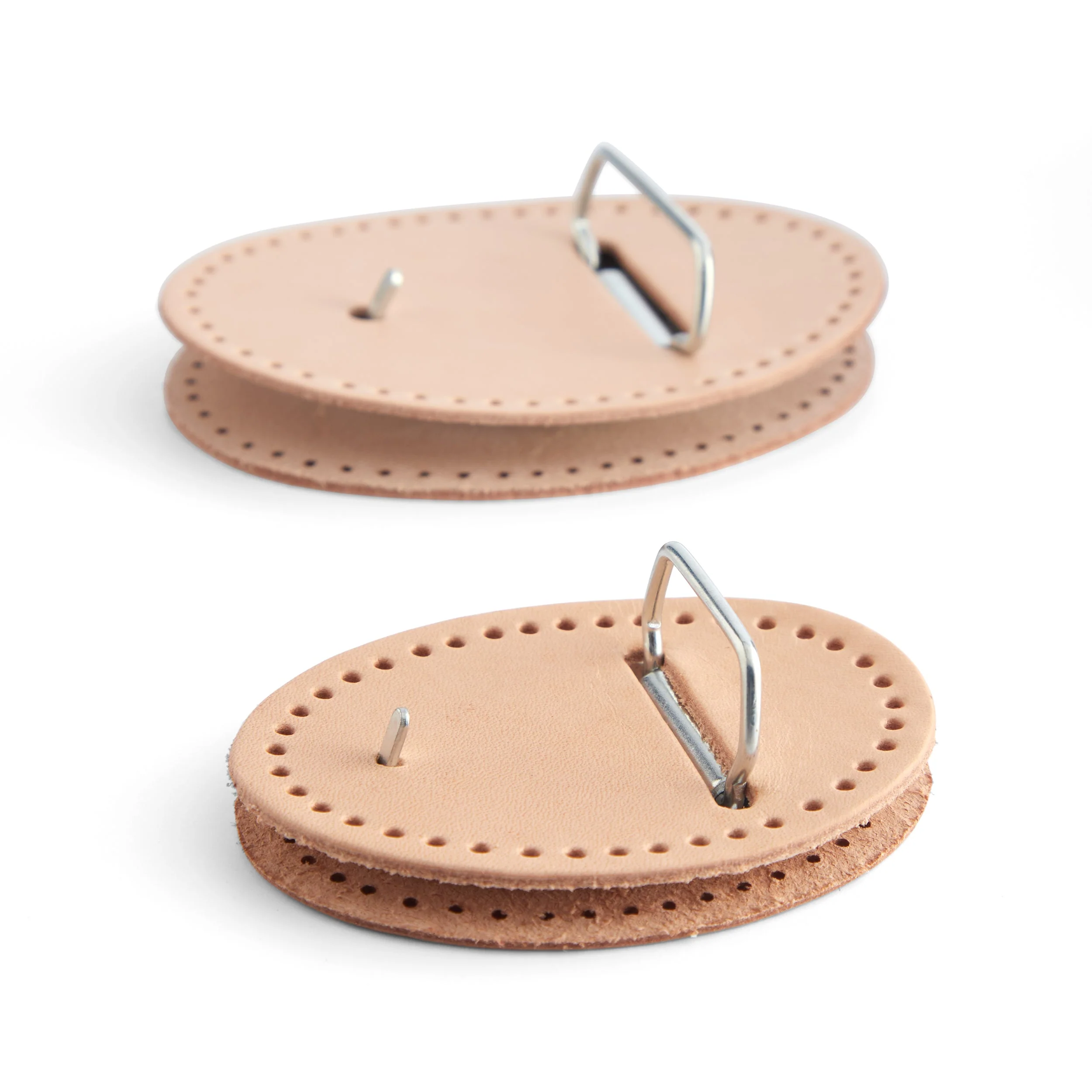Punched Oval Buckle Leather - Image 2