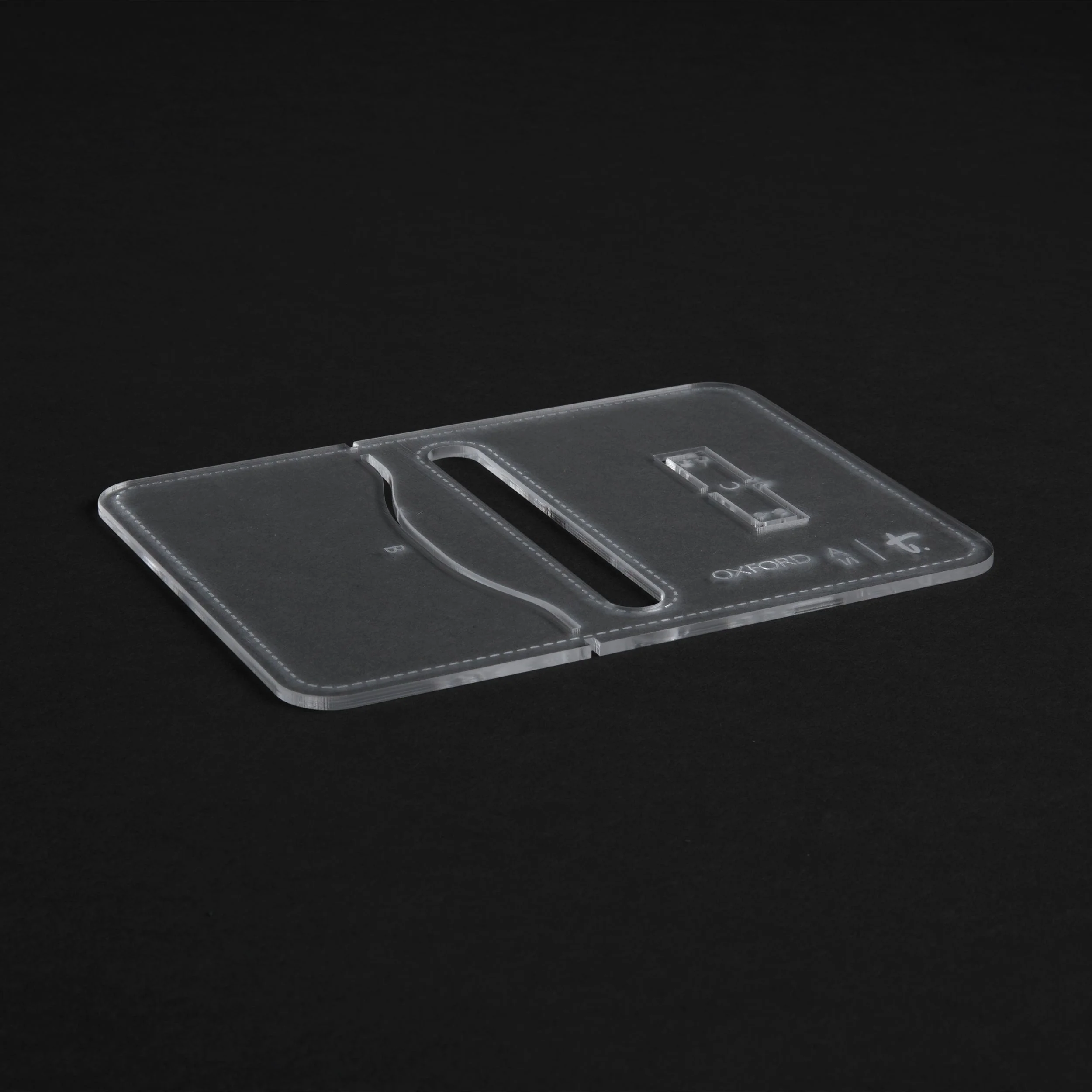 Oxford Coin Pouch Acrylic Template - Image 4