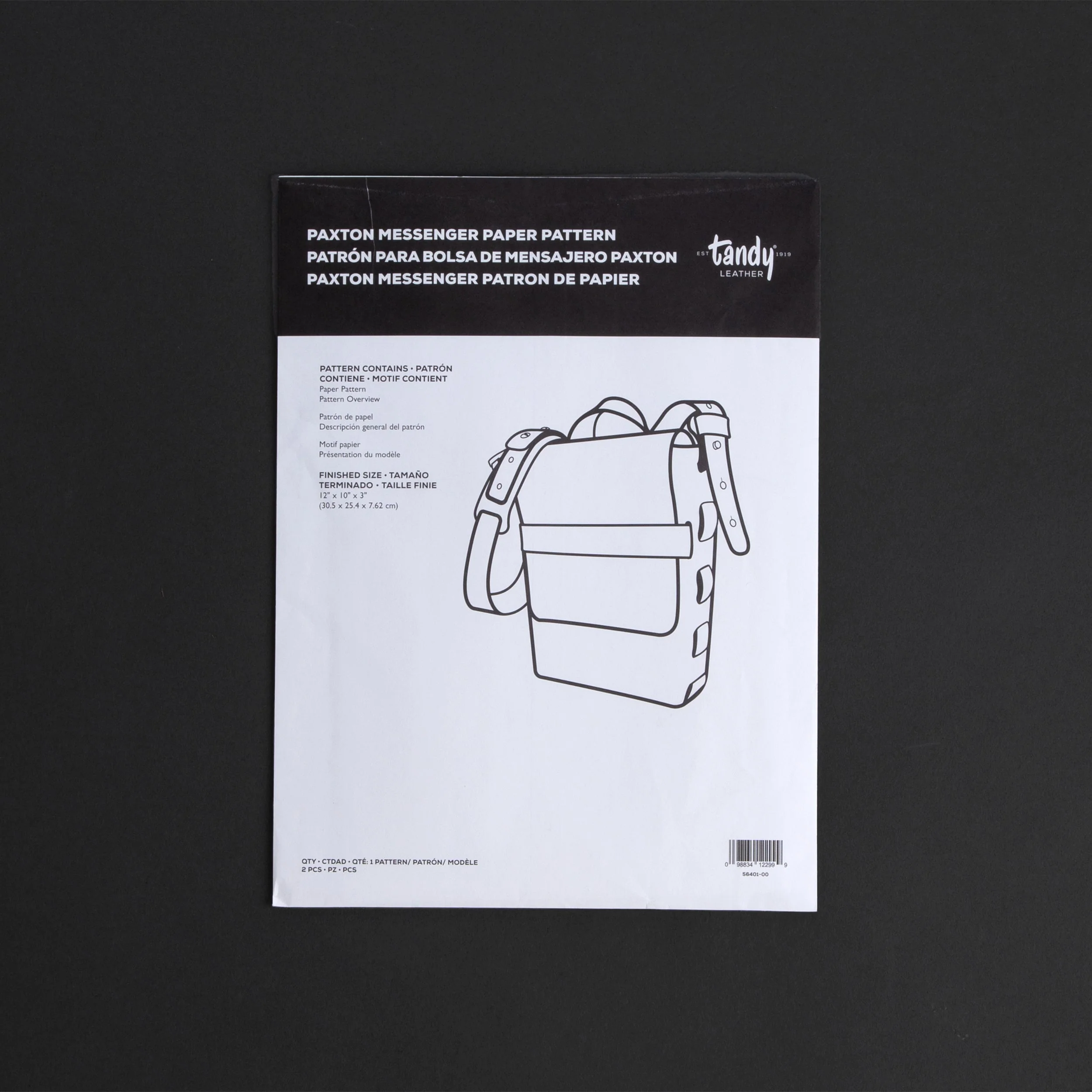 Paxton Messenger Bag Paper Pattern - Image 5