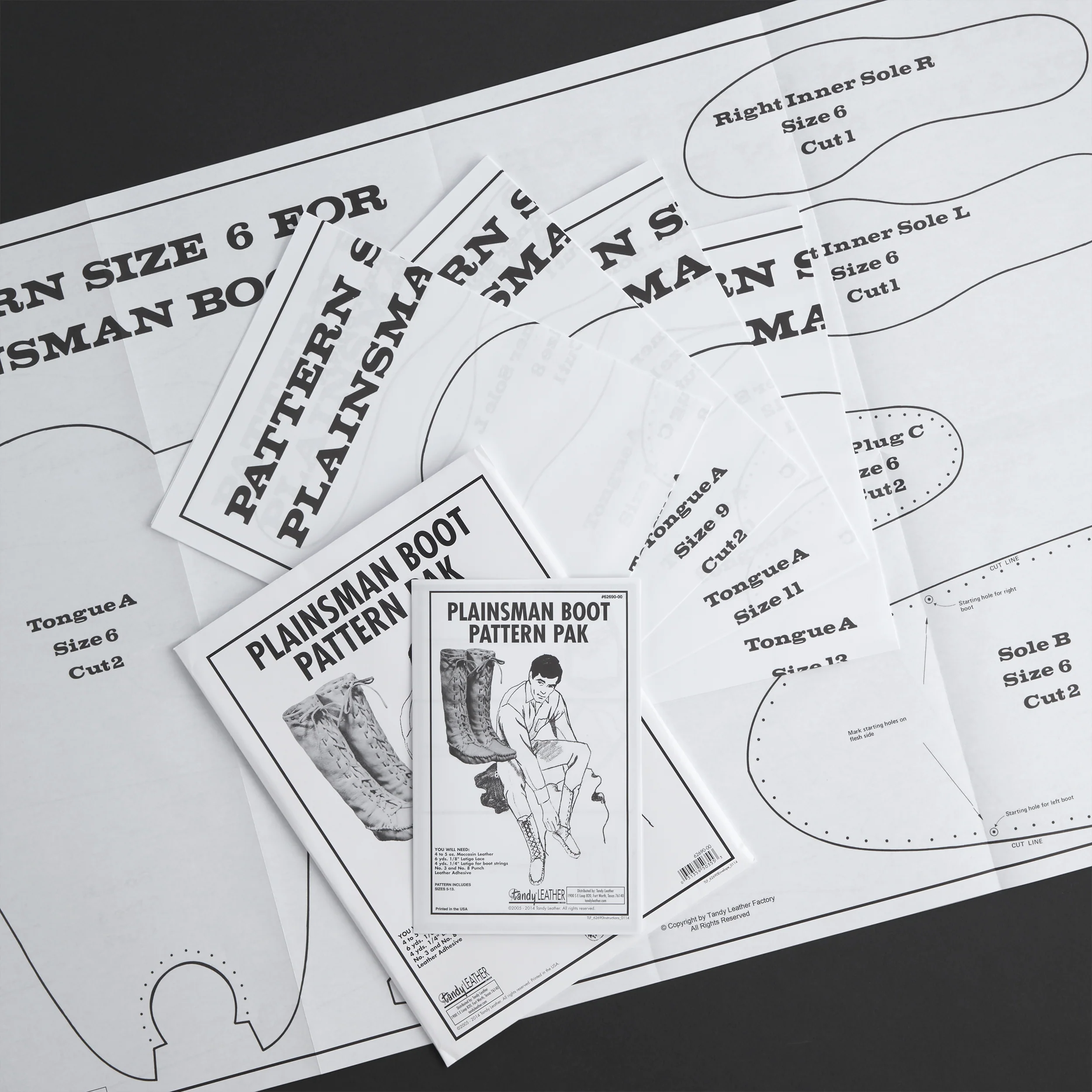 Plainsman Boot Pattern Pack - Image 2