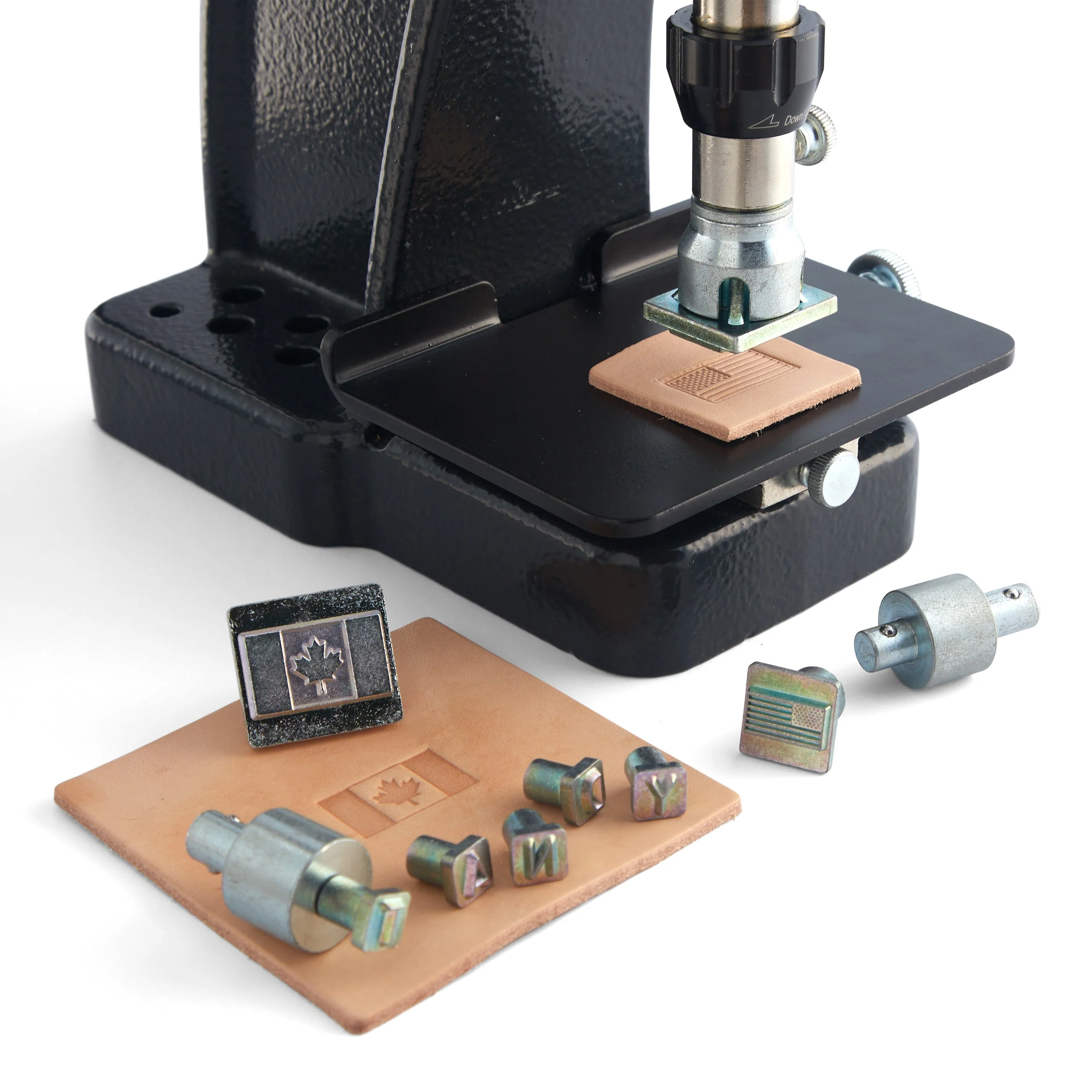 Hand Press Die Stamp Adapter Set - Image 2