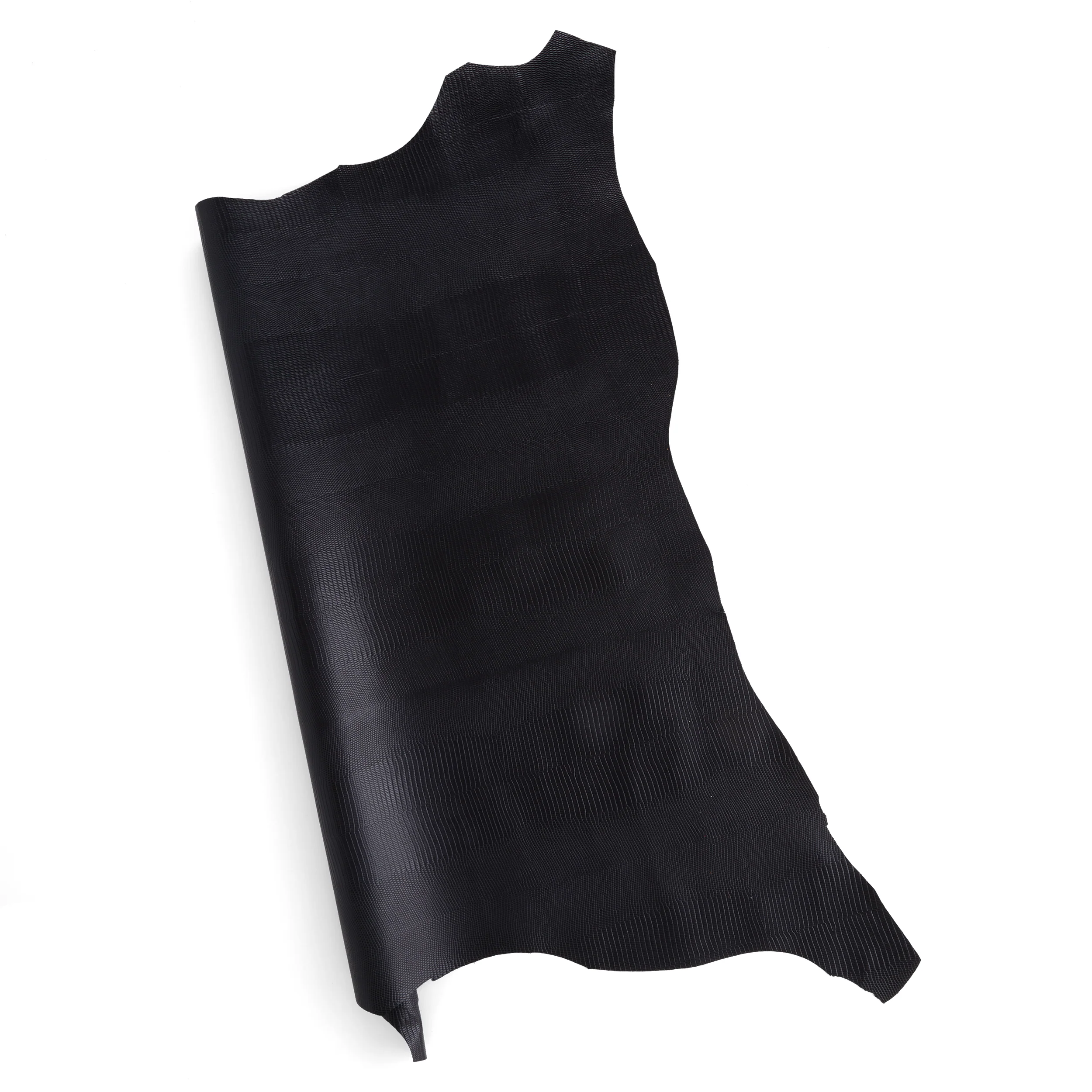 Printed Lizard Goat Small Skin Black - Image 3