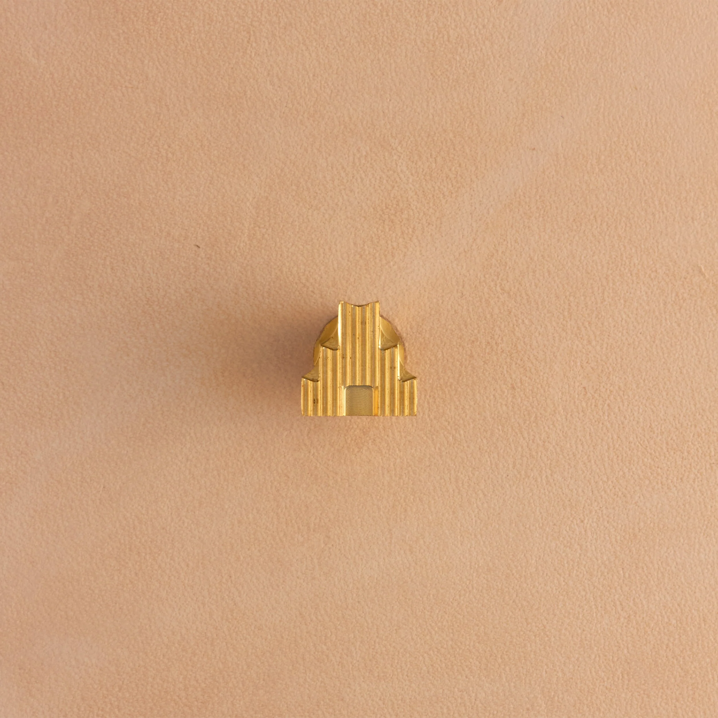 Pyramid Border Brass Stamp - Image 3