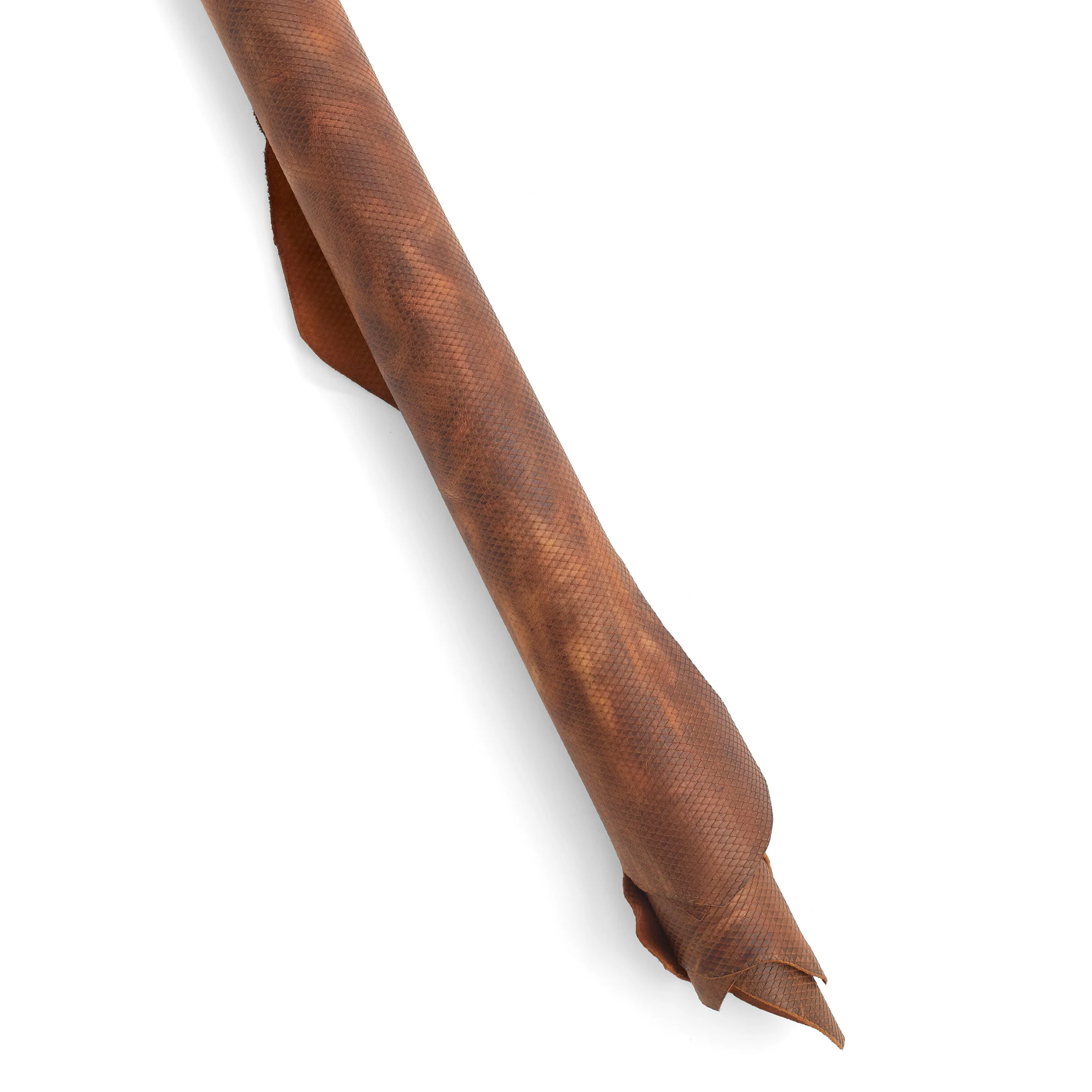 Python Embossed Side Cognac - Image 3