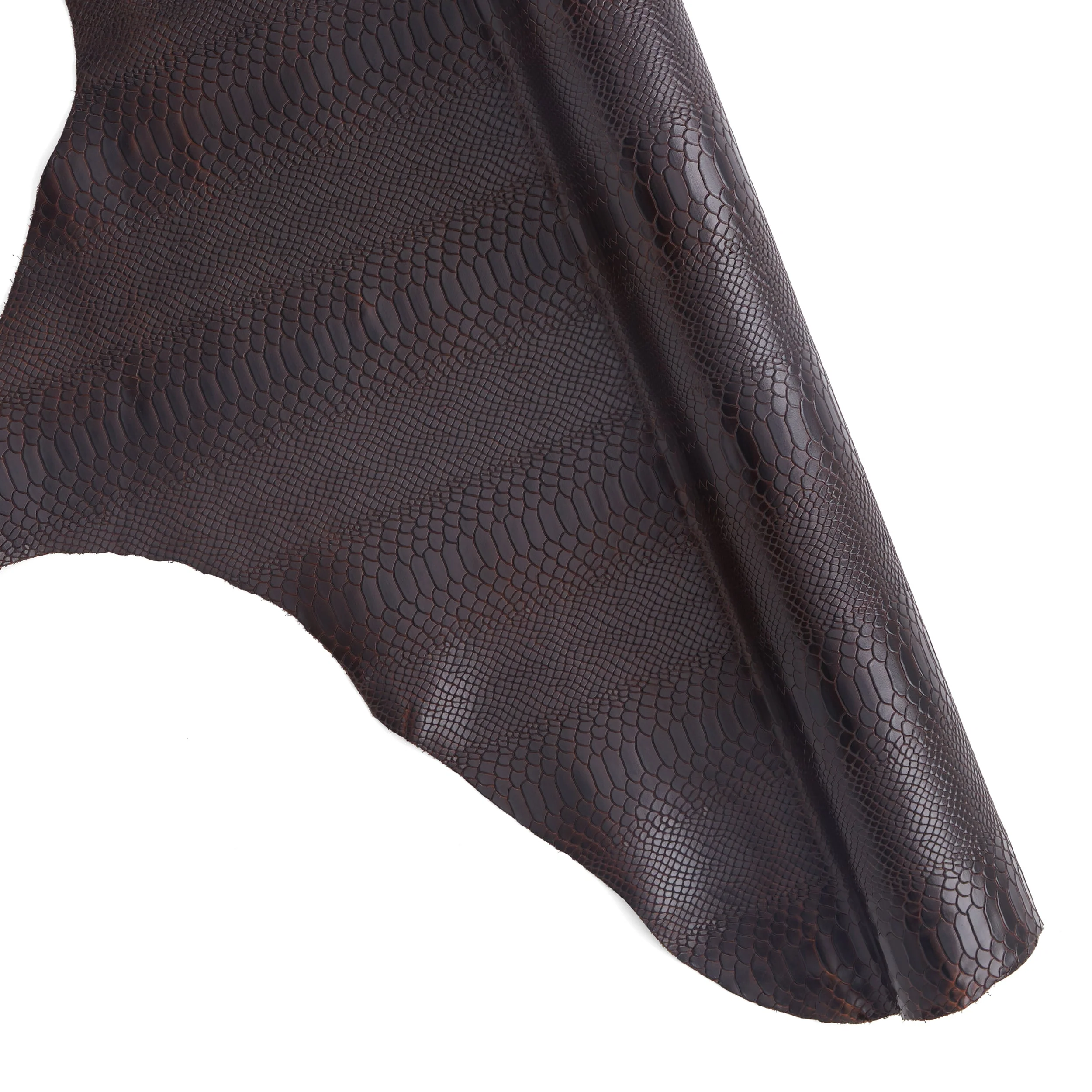 Python Embossed Veg-Tan Single Shoulder - Image 5