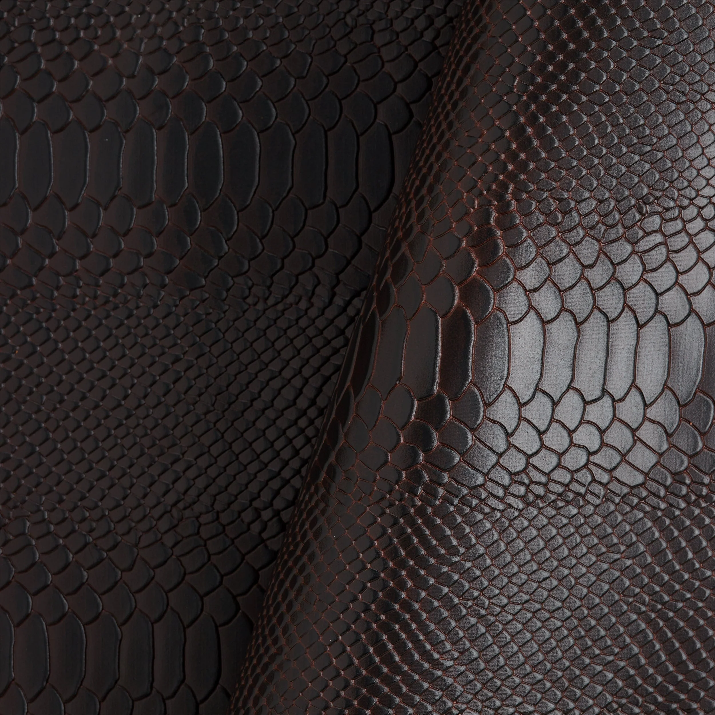Python Embossed Veg-Tan Single Shoulder - Image 6
