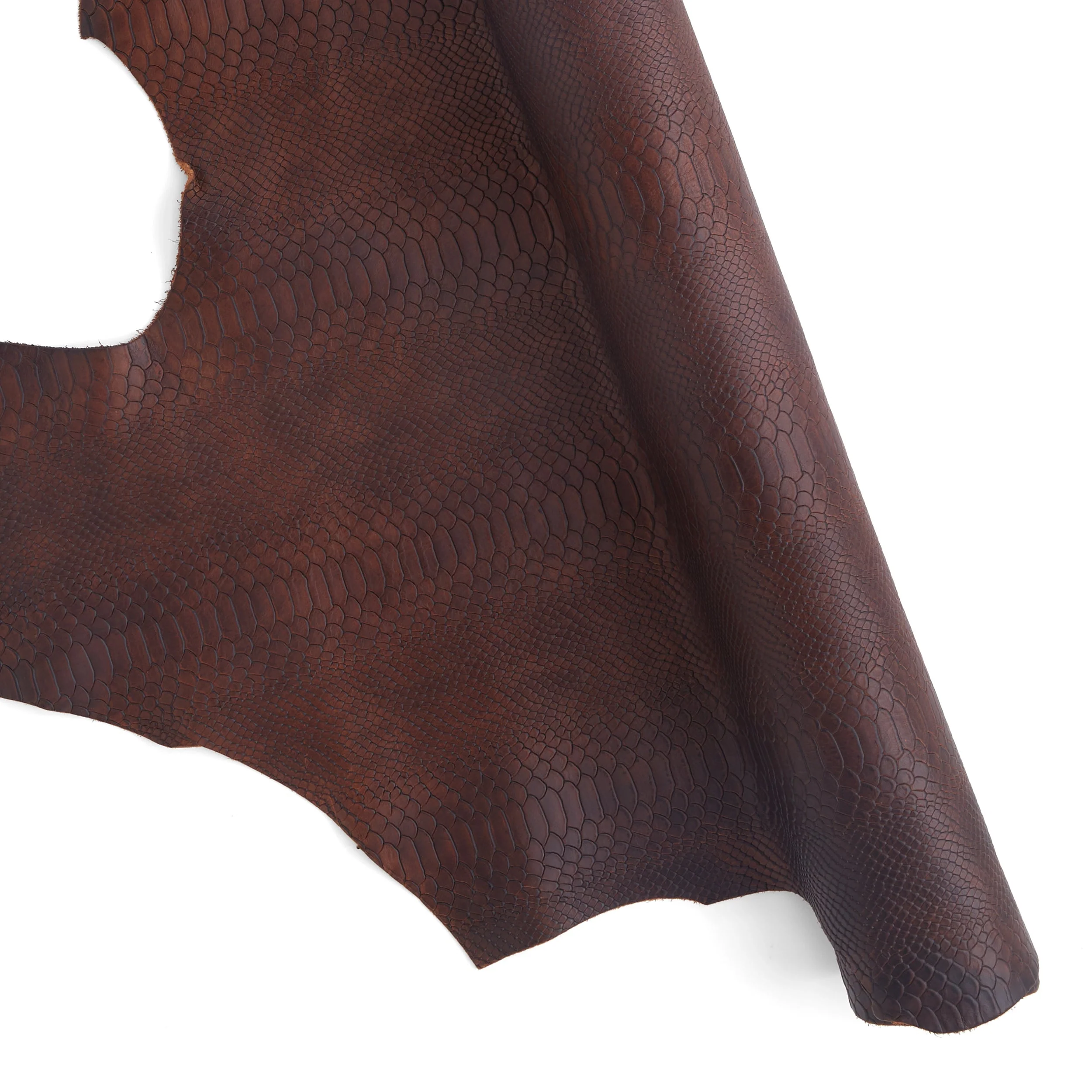 Python Embossed Veg-Tan Single Shoulder - Image 8