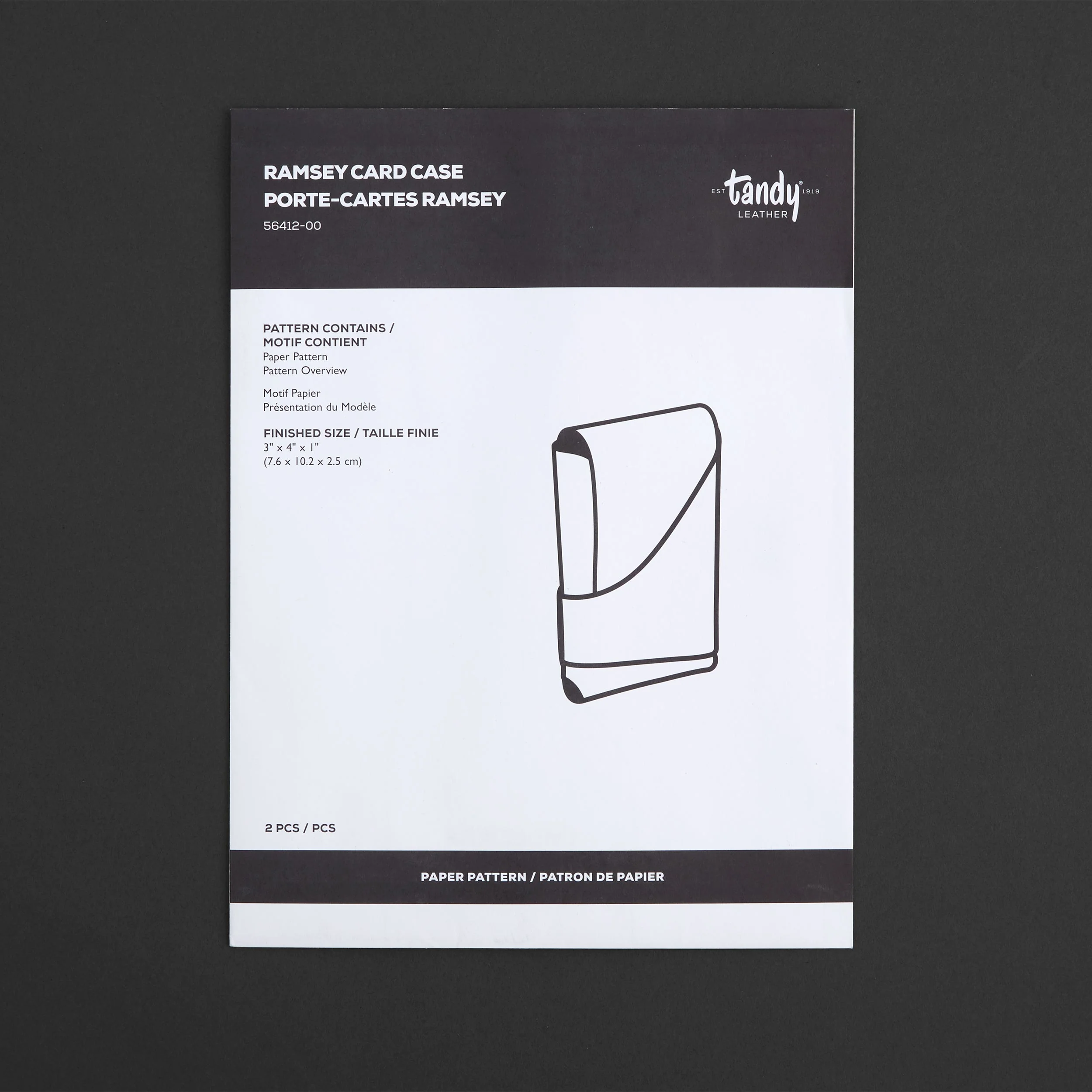 Ramsey Card Case Paper Pattern - Image 4