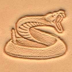 Craftool® Stamp Head Rattlesnake - Image 2