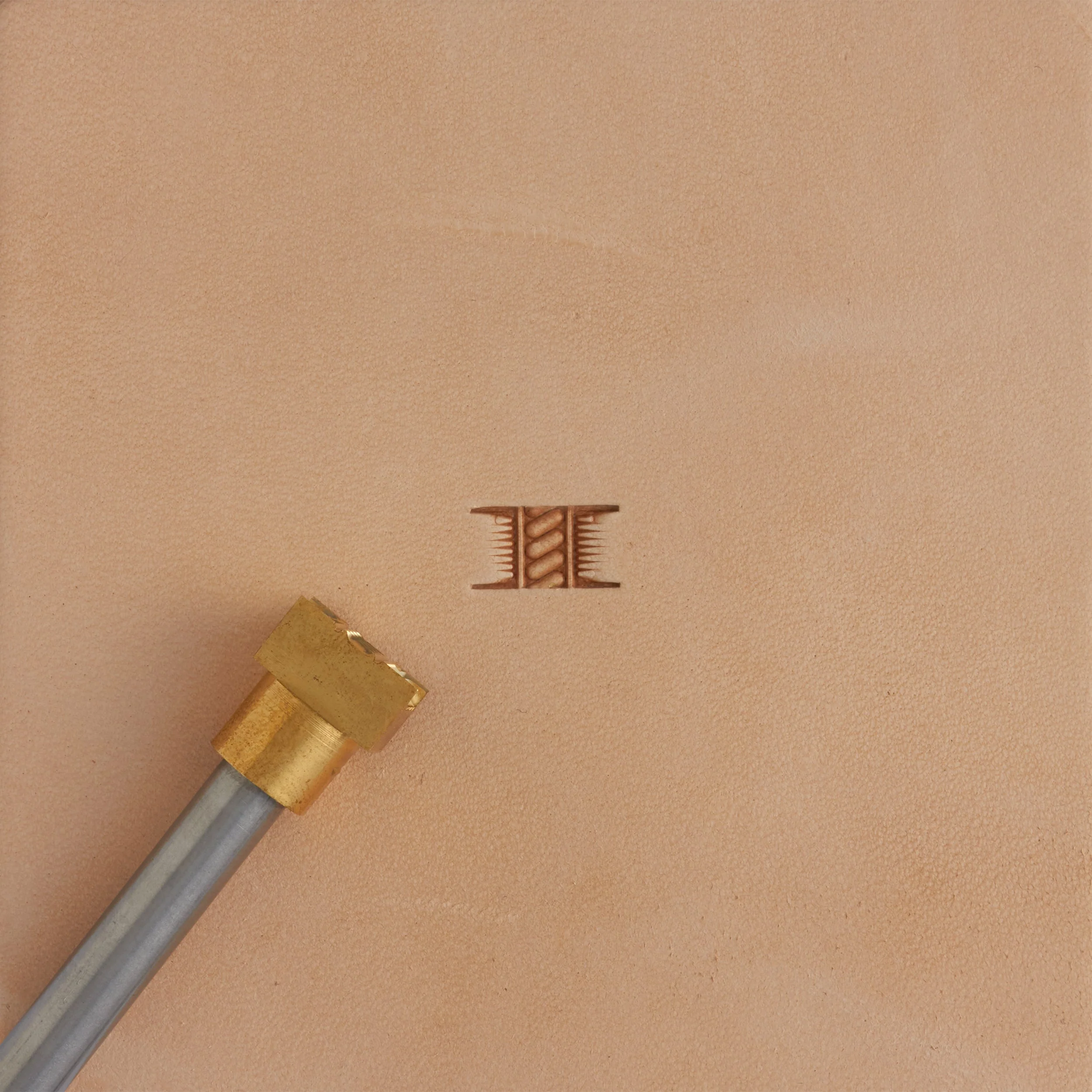 Rope Basket Weave Brass Stamp - Image 4