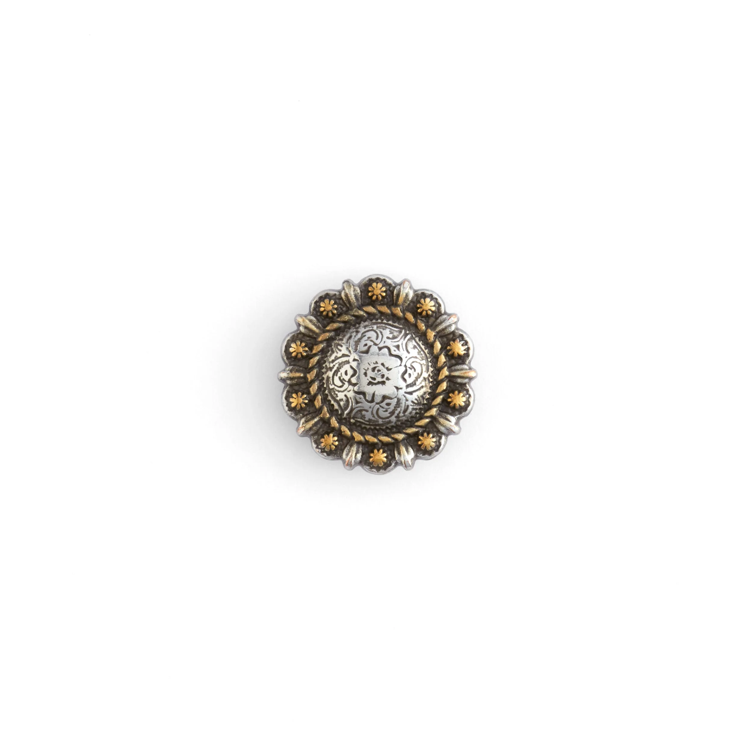 Roped Berry Round Conchos - Image 5