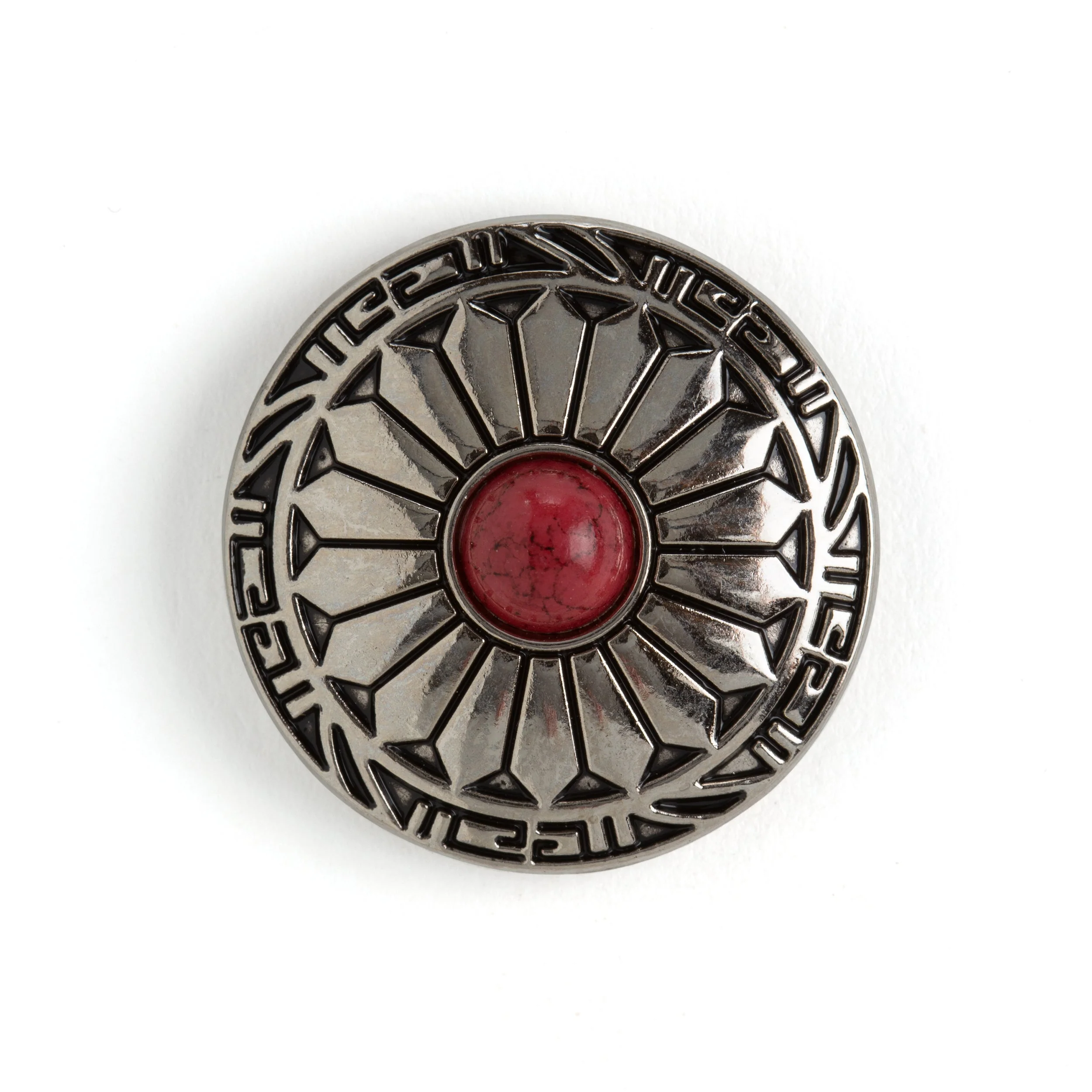 Round Flower Concho - Image 2