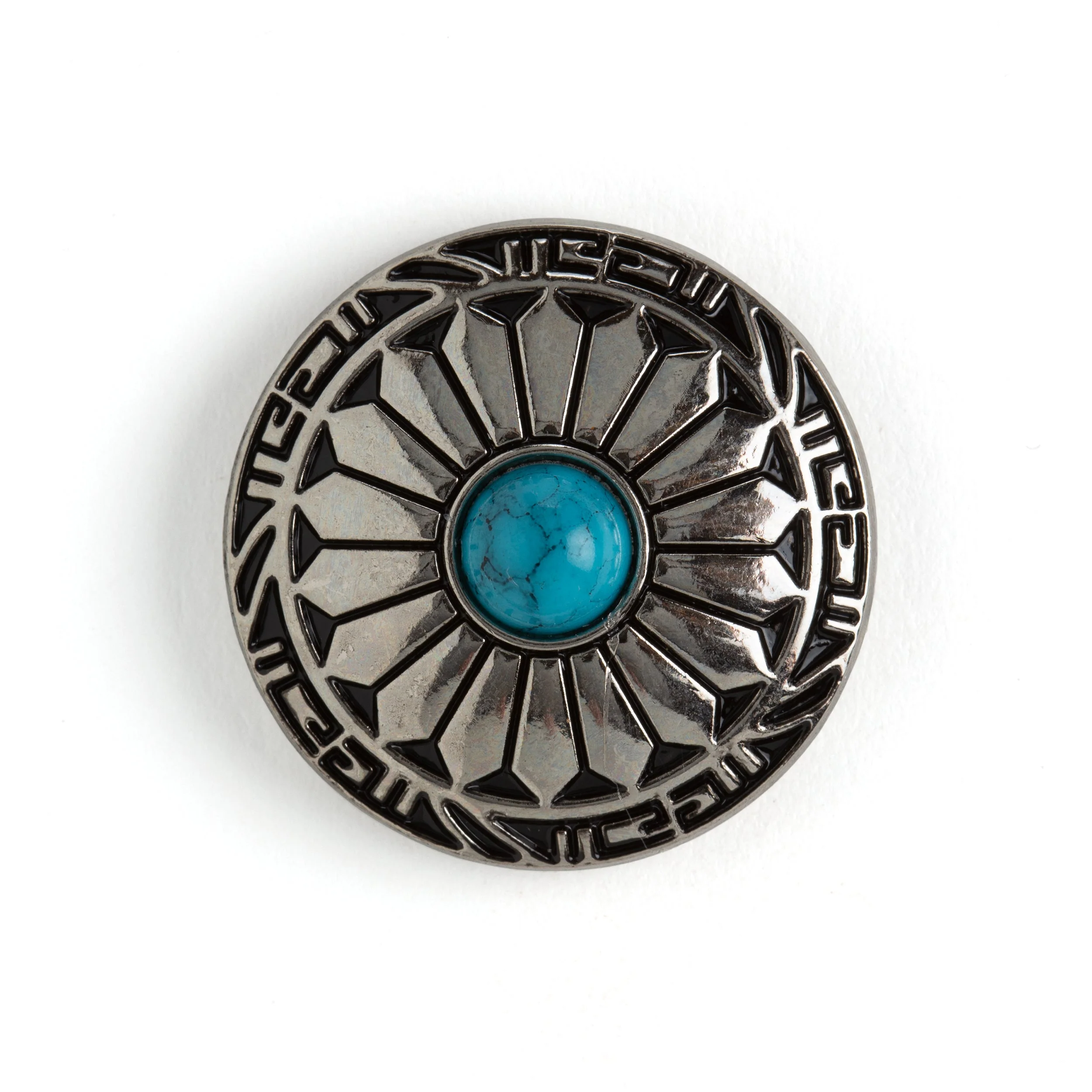Round Flower Concho - Image 3