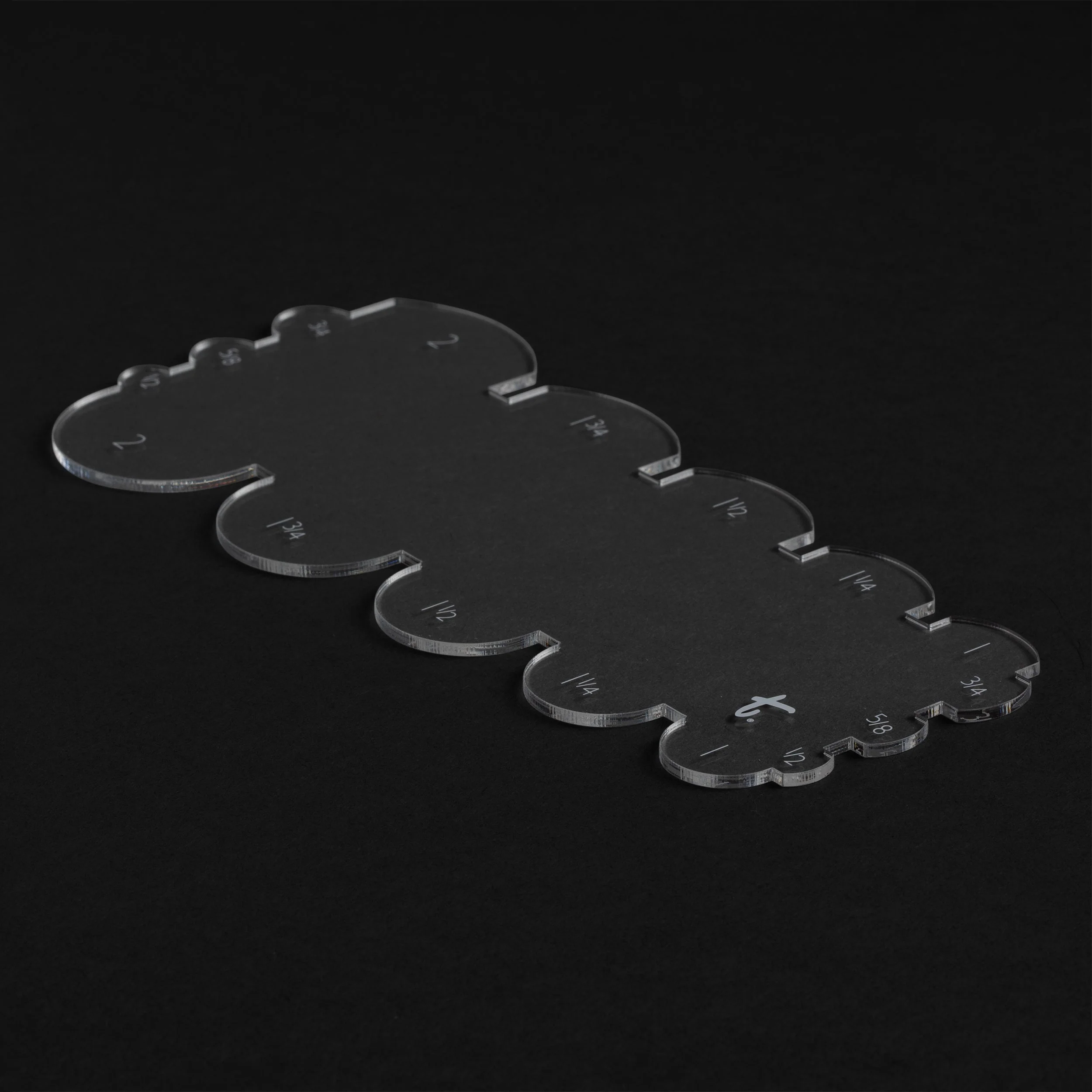 Rounded Belt End Acrylic Template - Image 2
