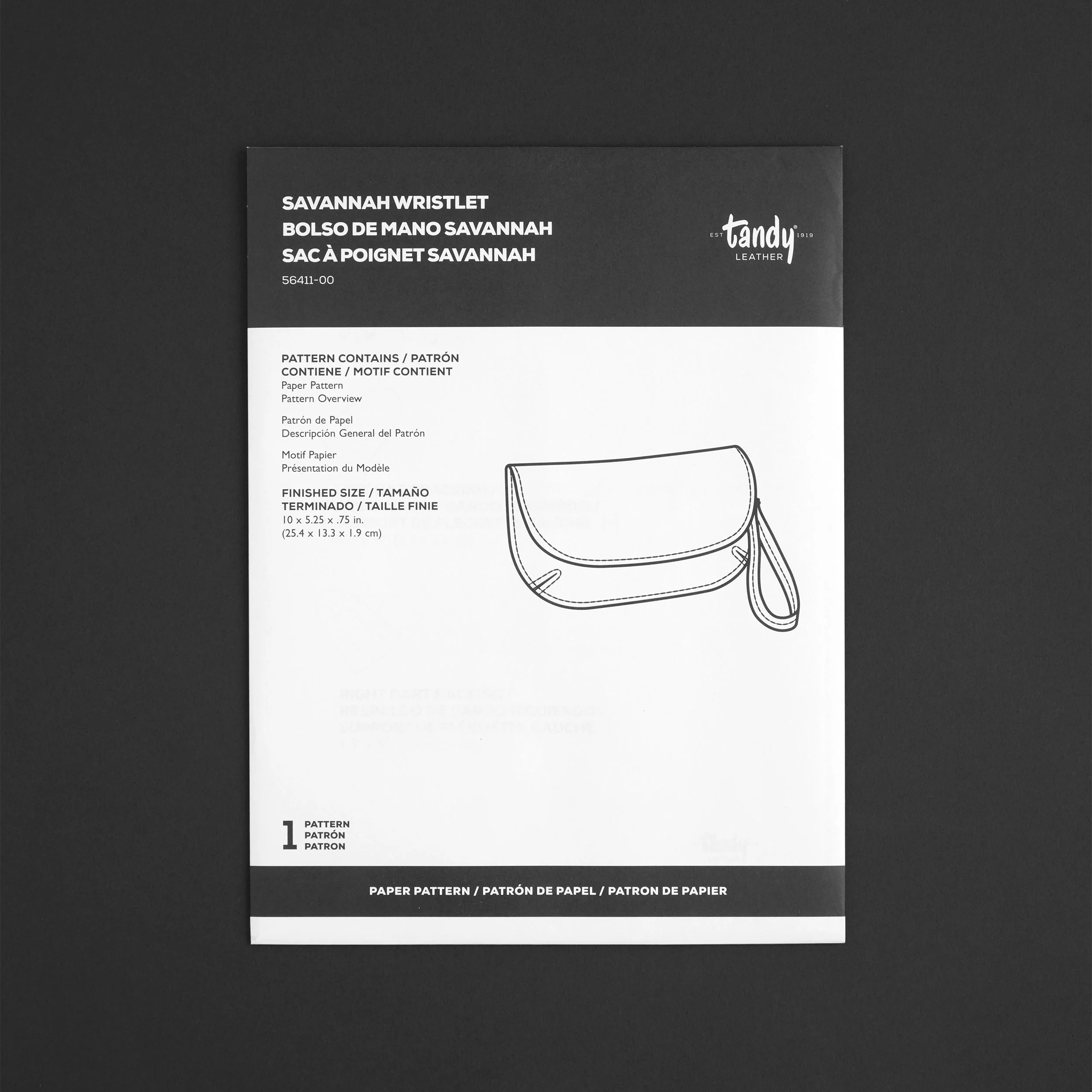 Savannah Wristlet Paper Pattern - Image 4