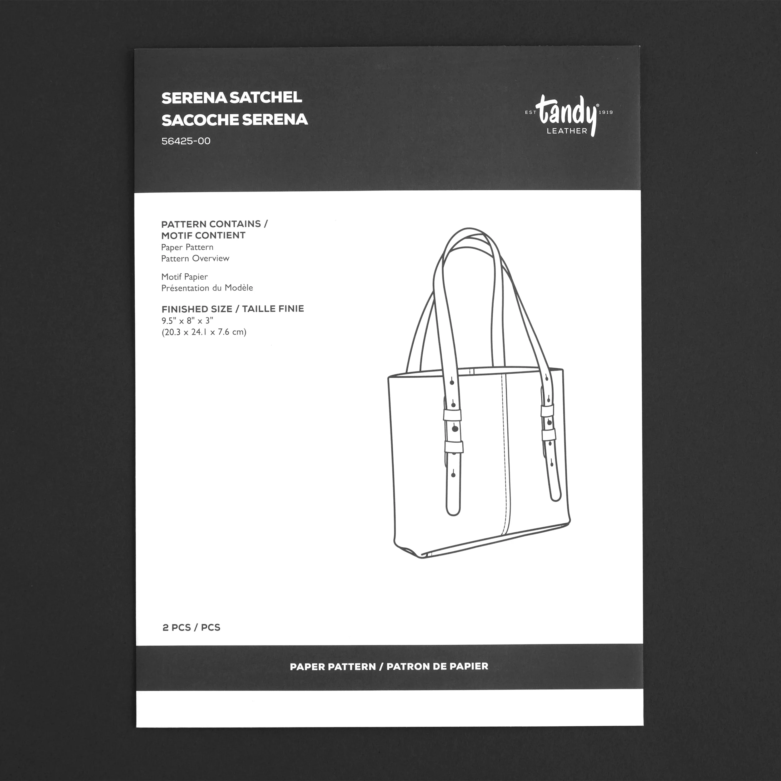 Serena Satchel Paper Pattern - Image 6