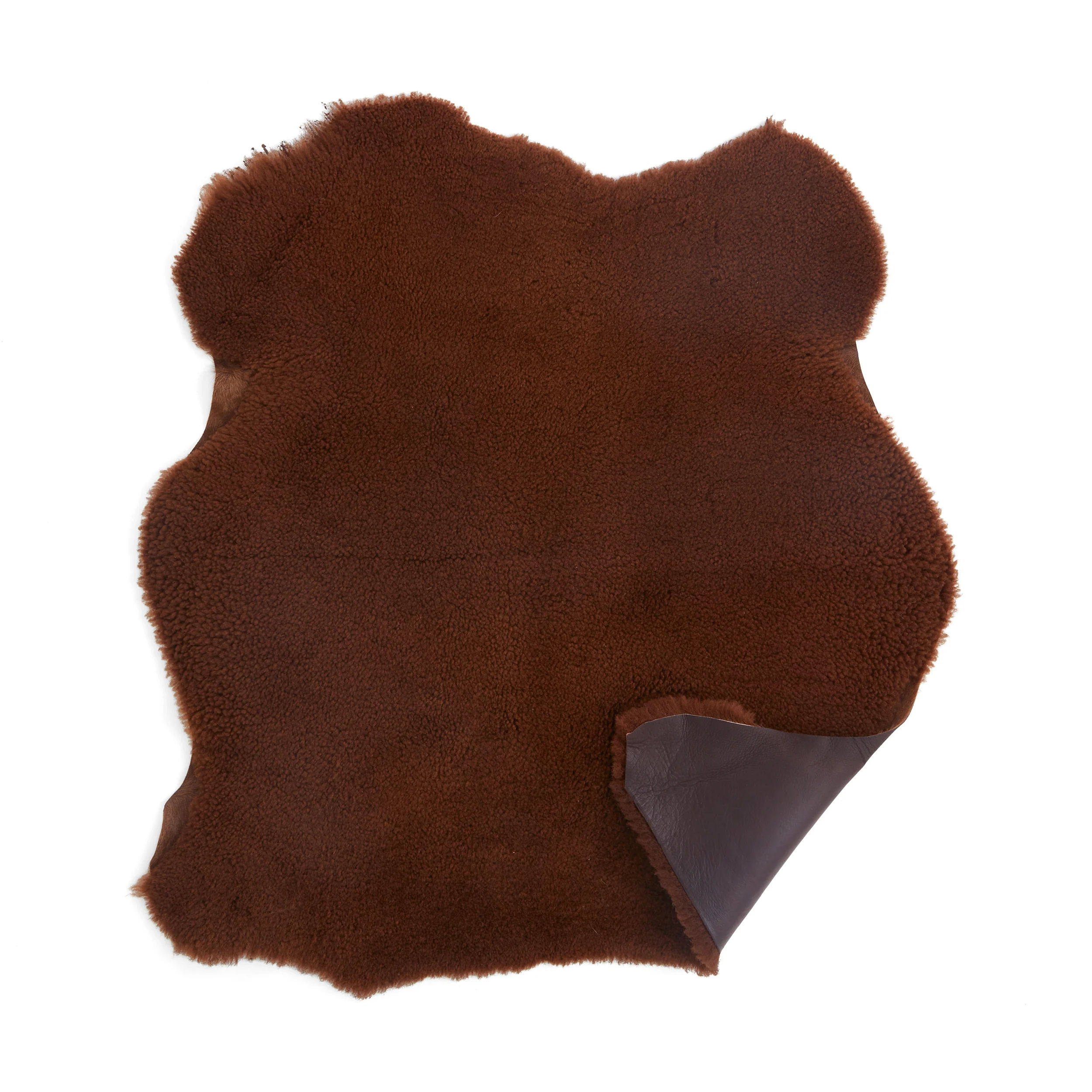 Shearling Dark Brown - Image 2