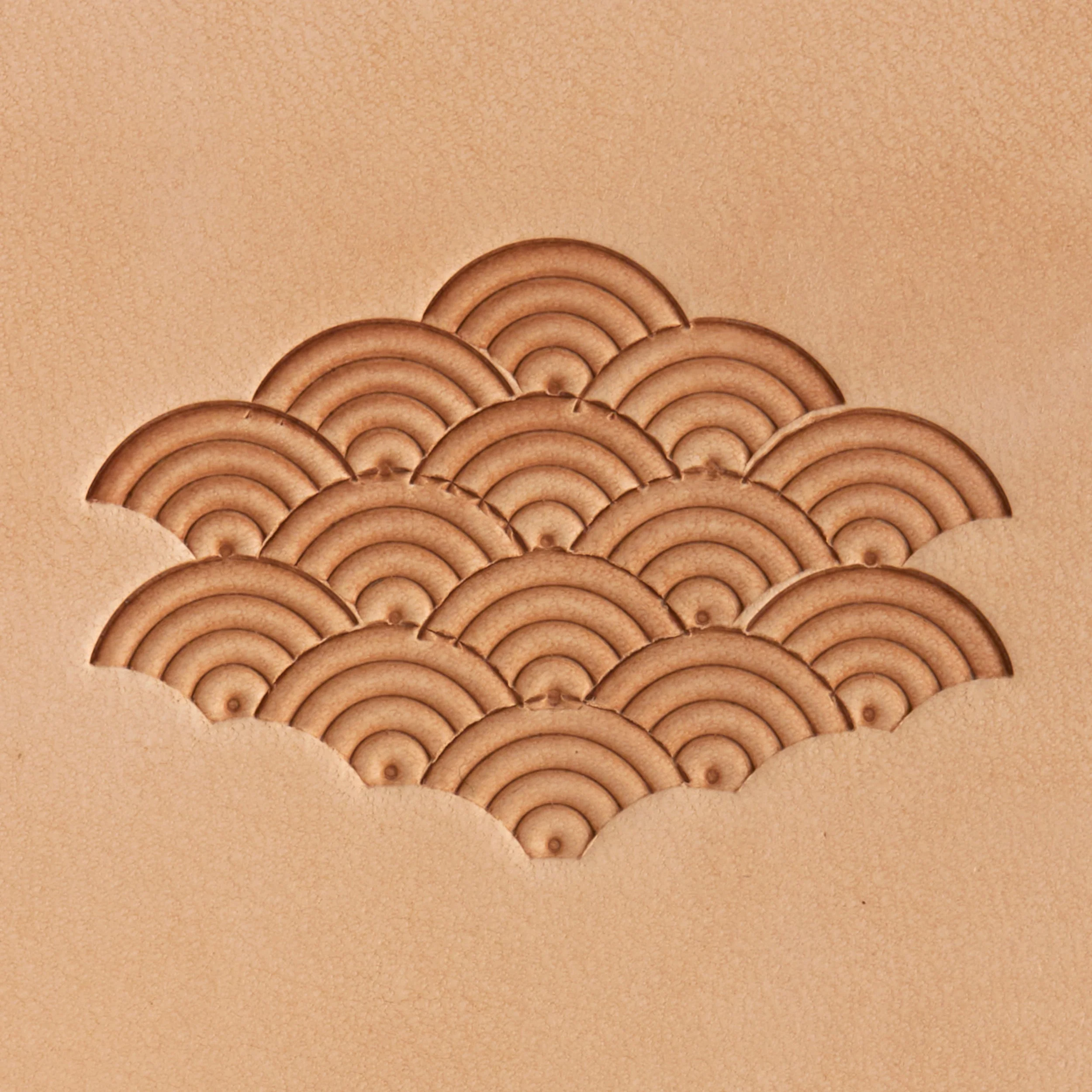 Shell Tile Brass Stamp - Image 2
