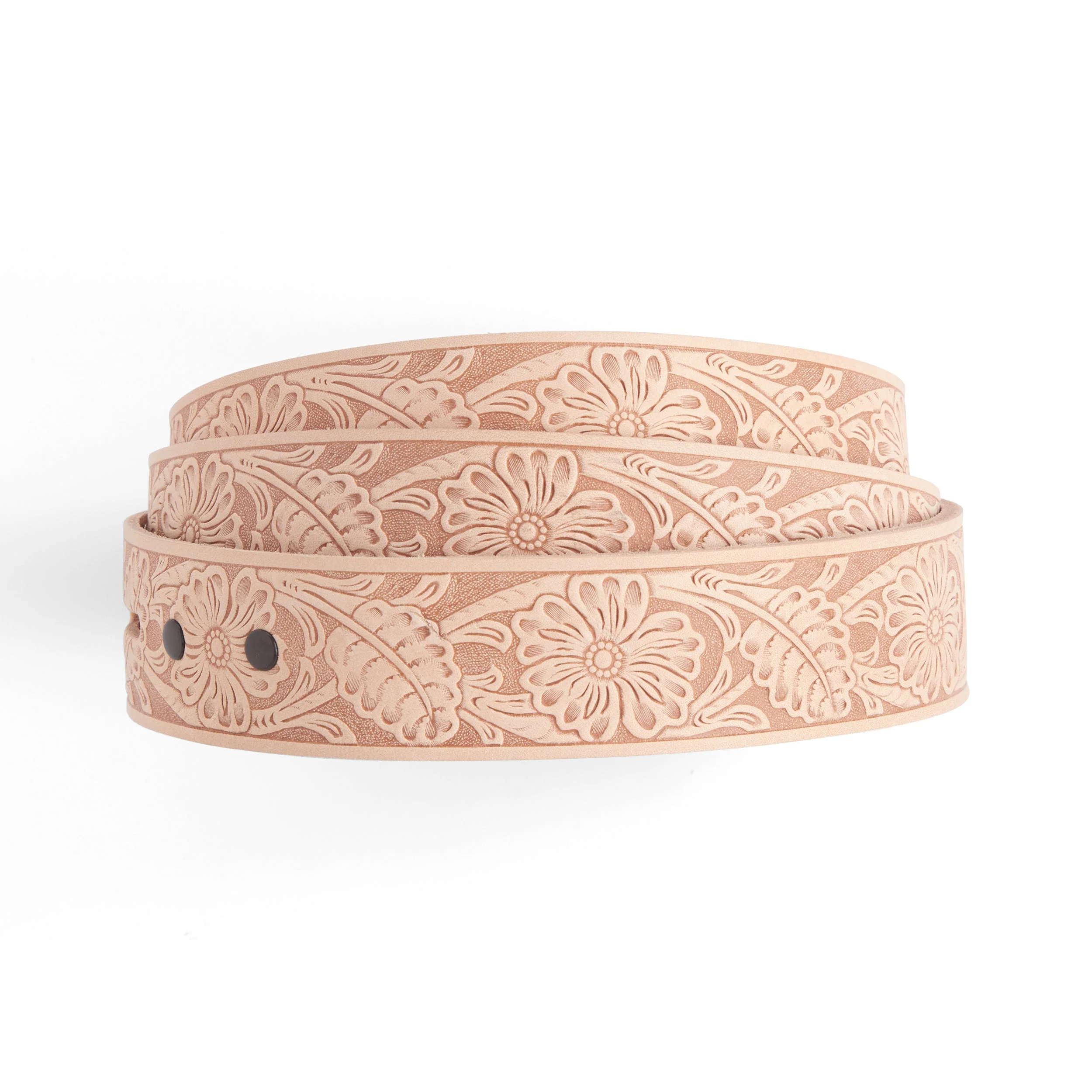 Sheridan Floral Embossed Belt Blank - Image 2