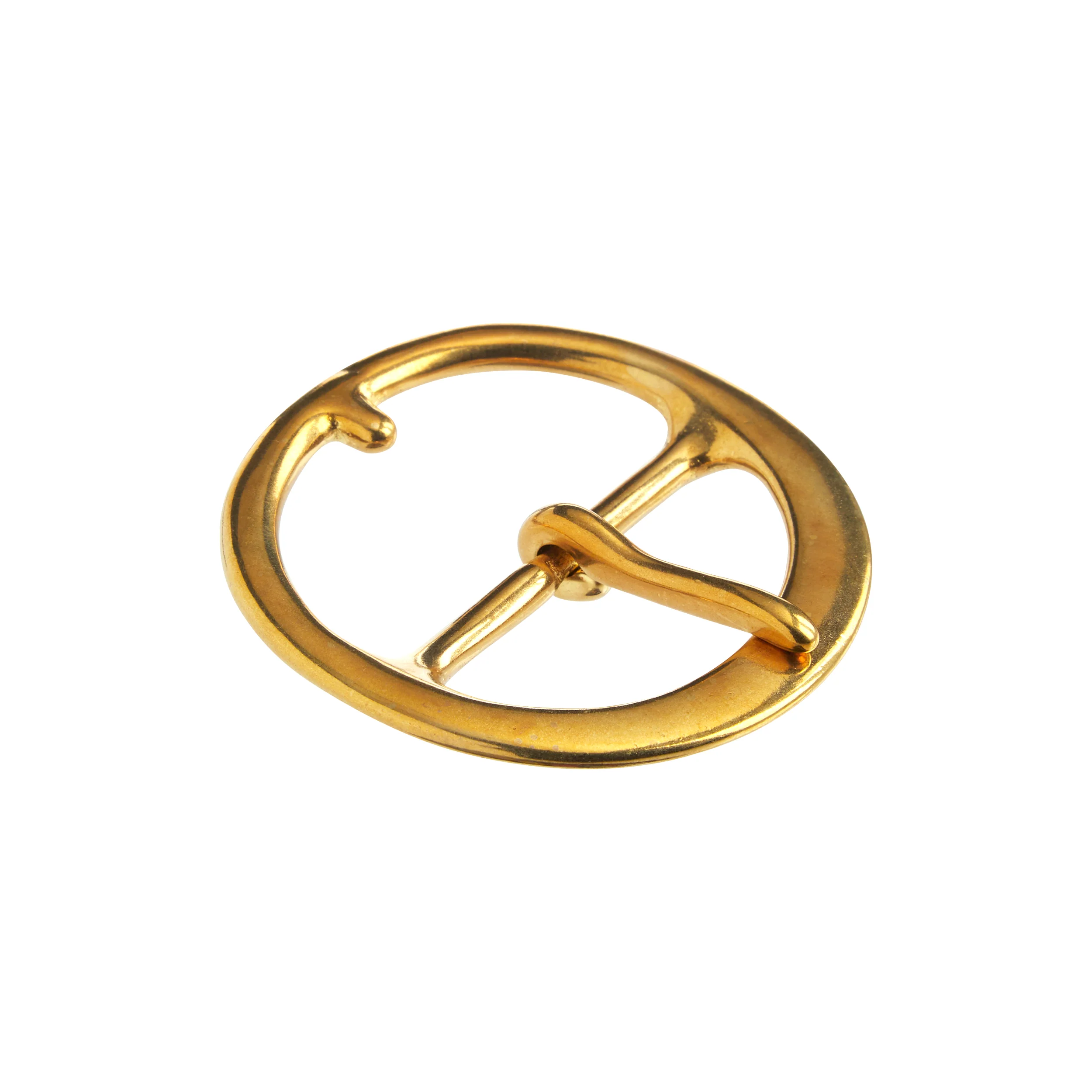 Shiloh Brass Round Buckle - Image 3