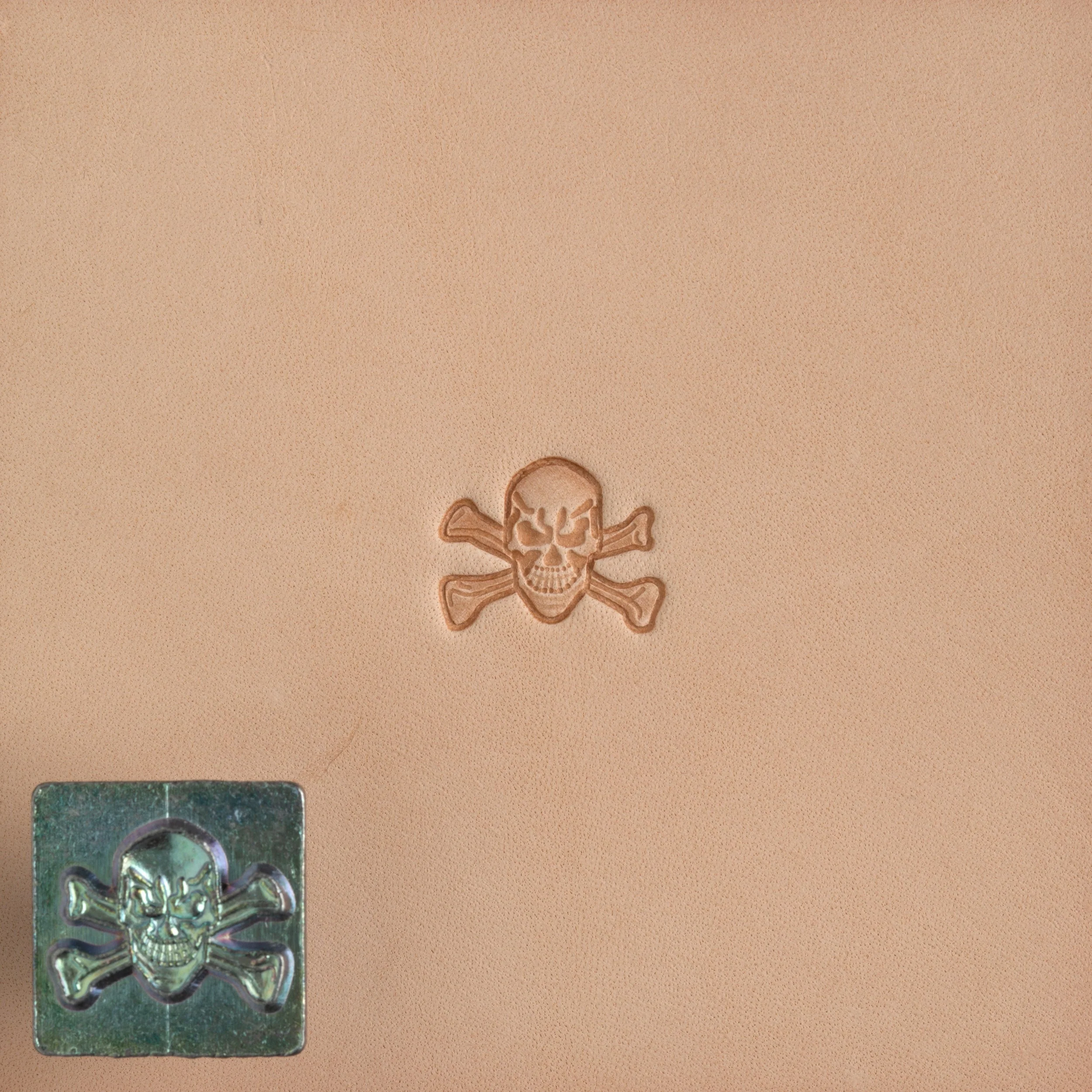 Craftool® Stamp Head Skull & Crossbones - Image 2