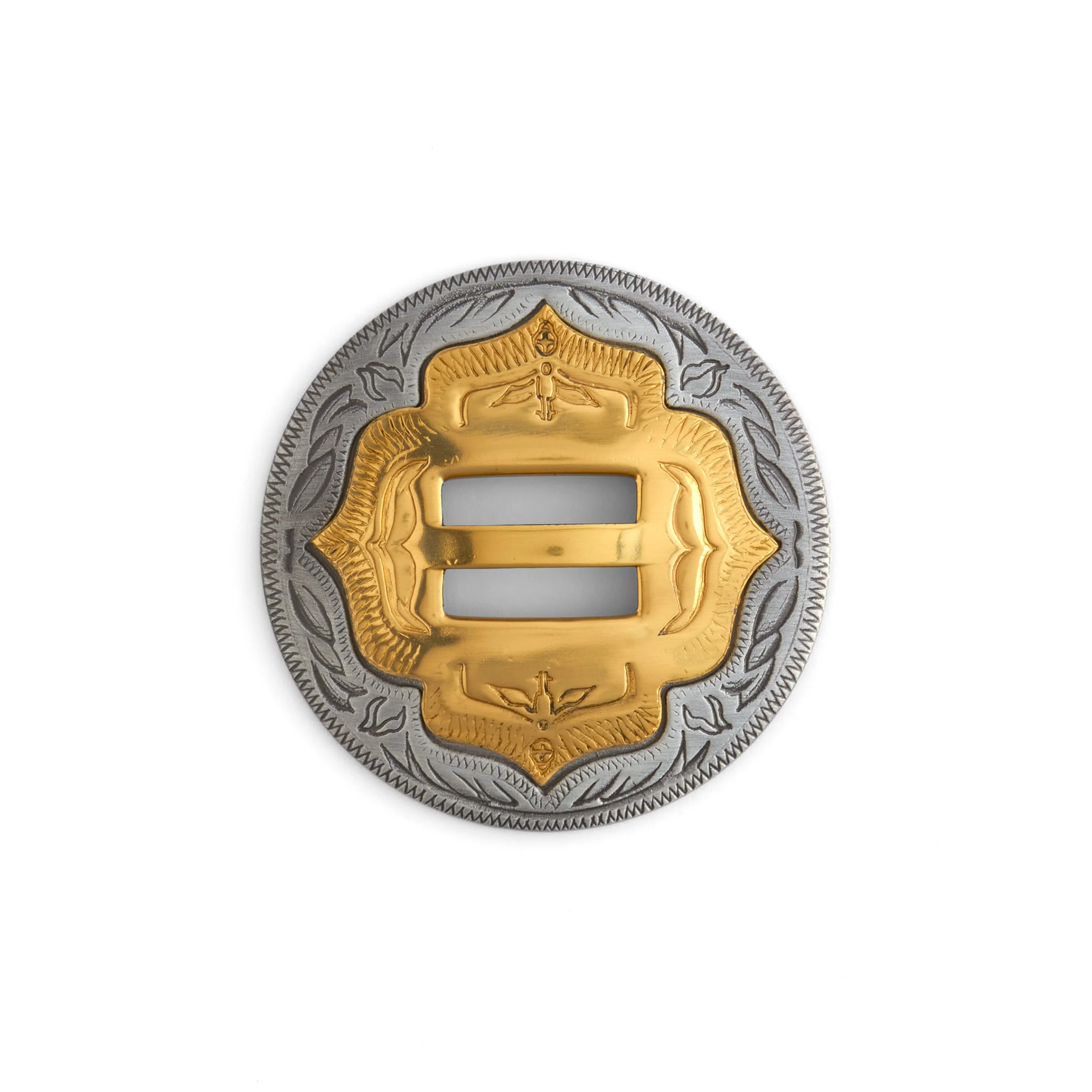 Slotted Two-Toned Conchos - Image 2