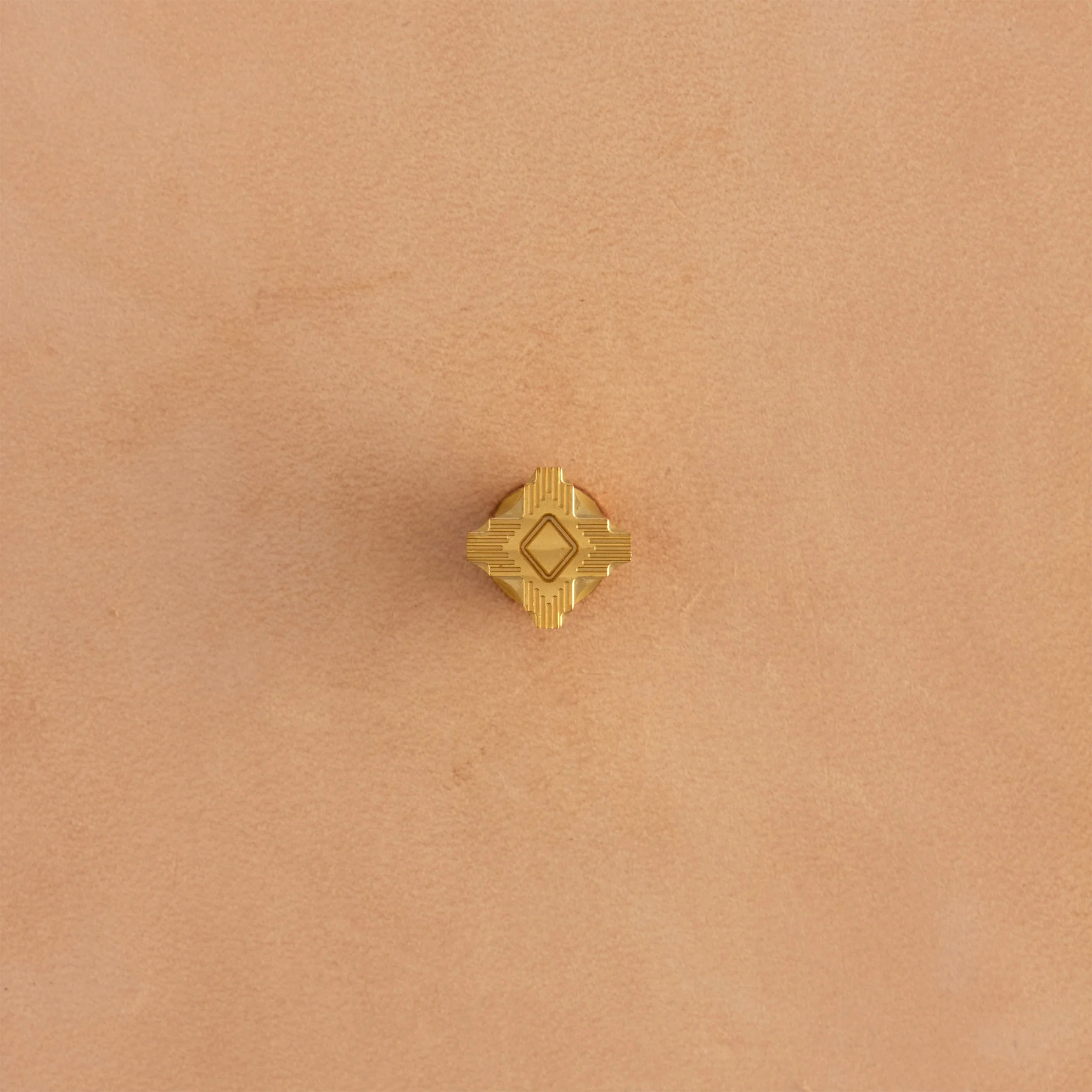 Southwestern Sun Brass Stamp - Image 3