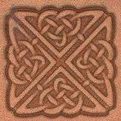 Craftool® Stamp Head Square Celtic - Image 2