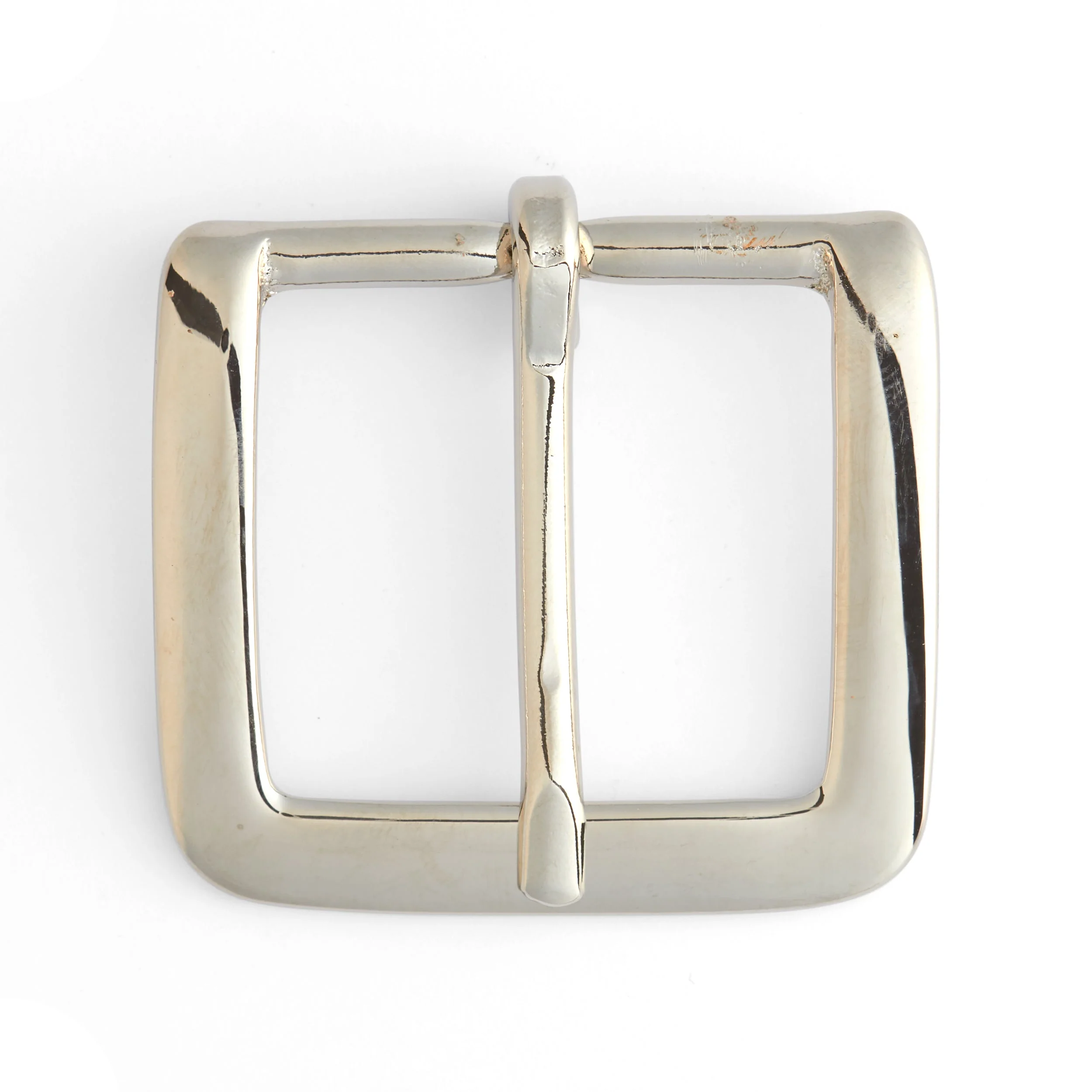 Brass Square Heel Bar Buckle - Image 4