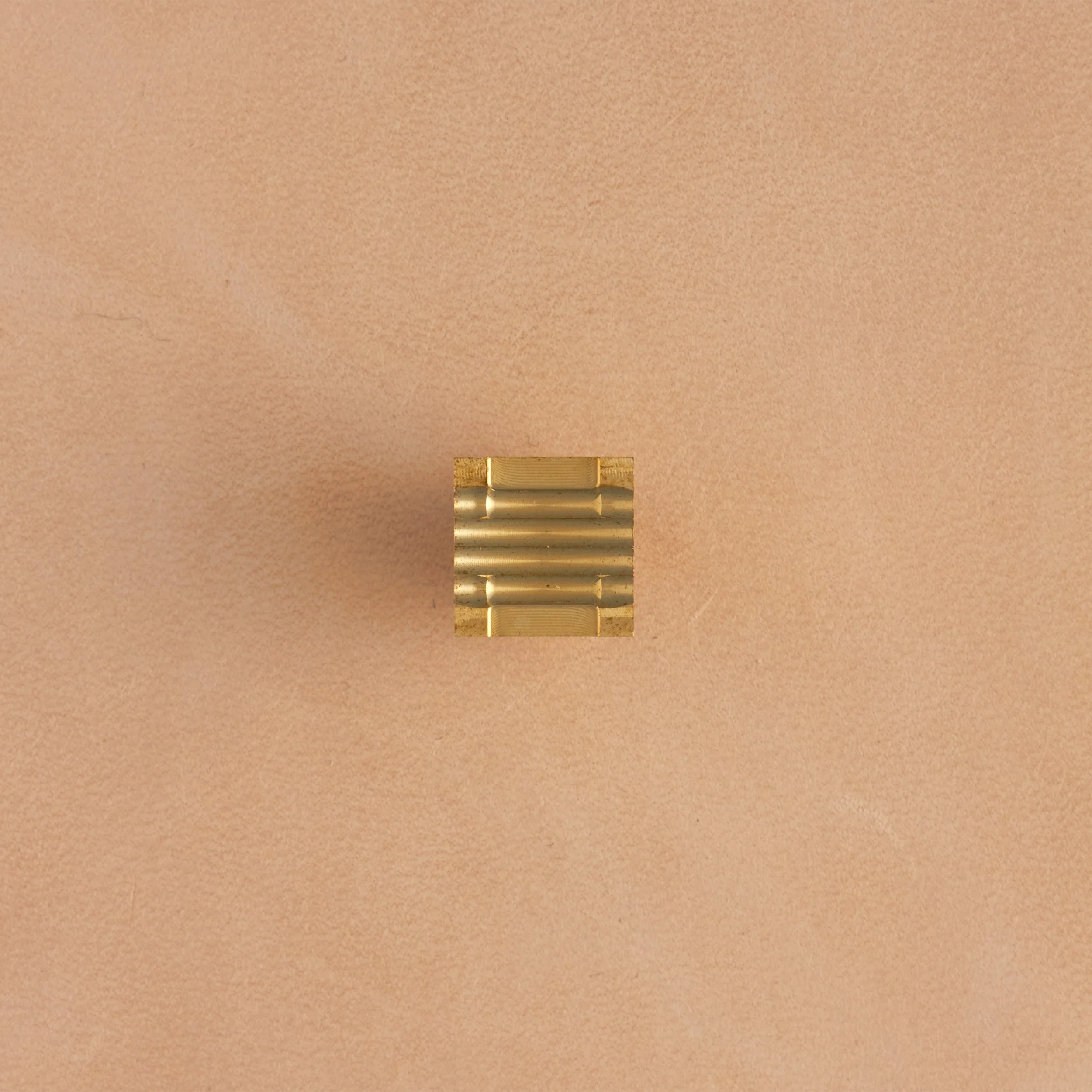 Straw Lattice Weave Brass Stamp - Image 3