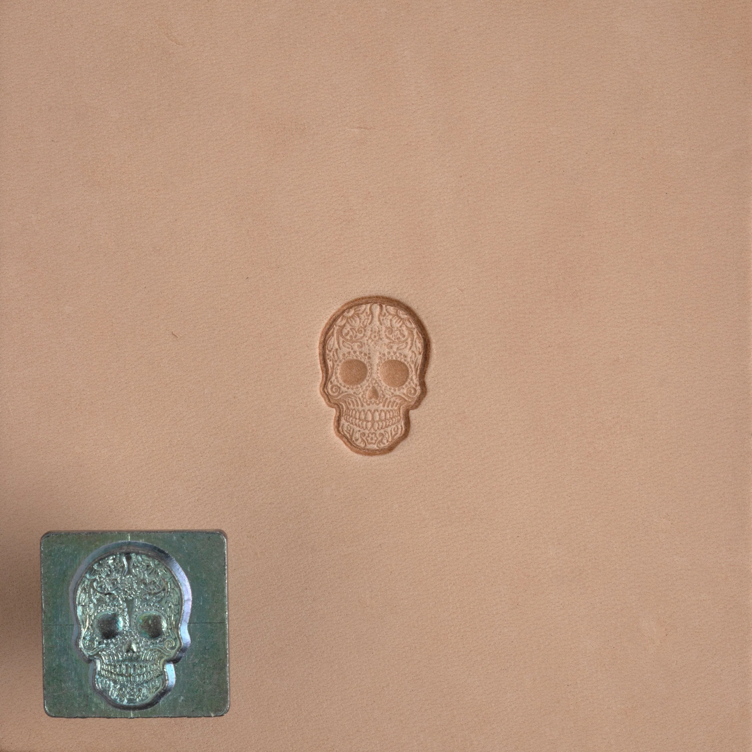 Craftool® Stamp Head Sugar Skull - Image 2