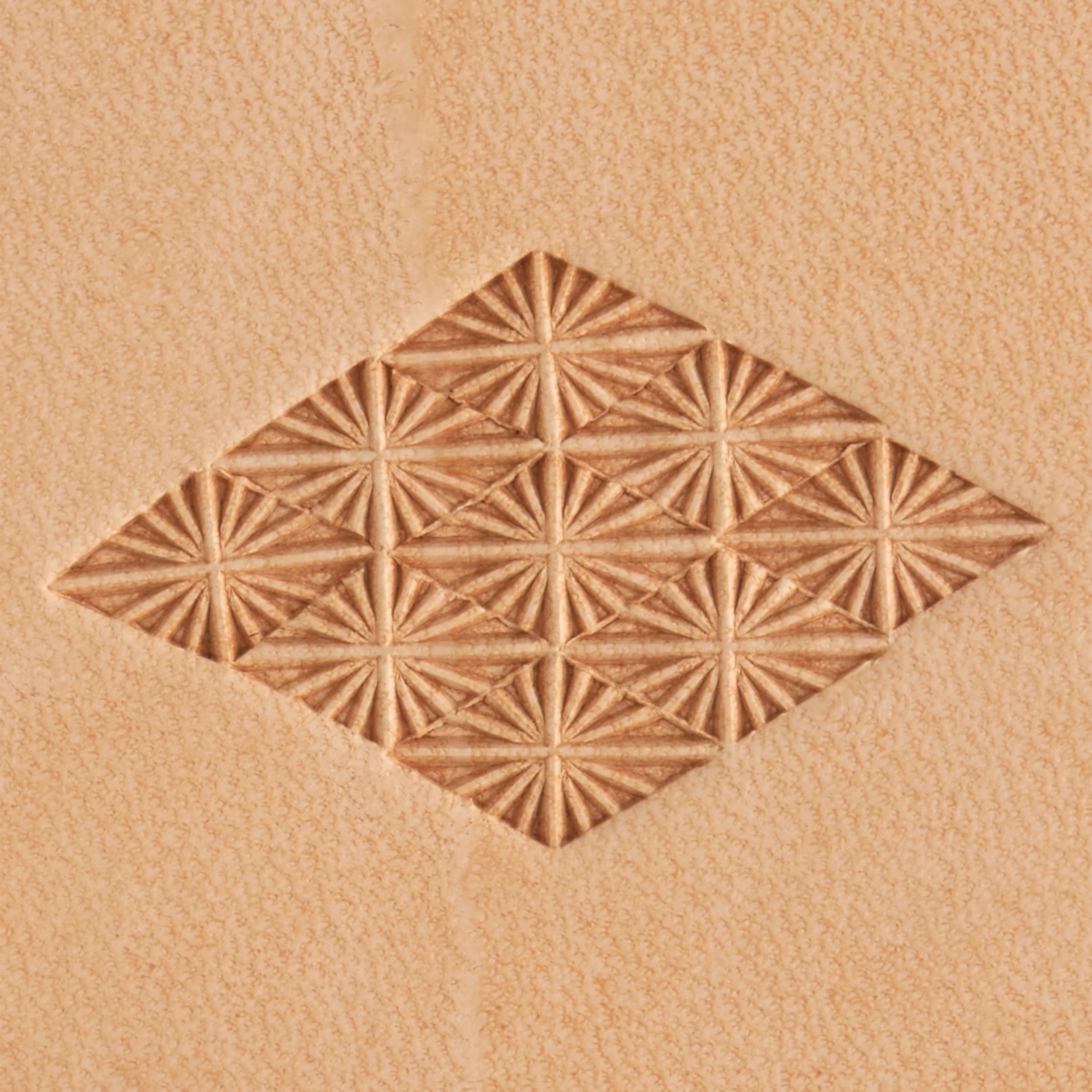Sunburst Diamond Brass Stamp - Image 2