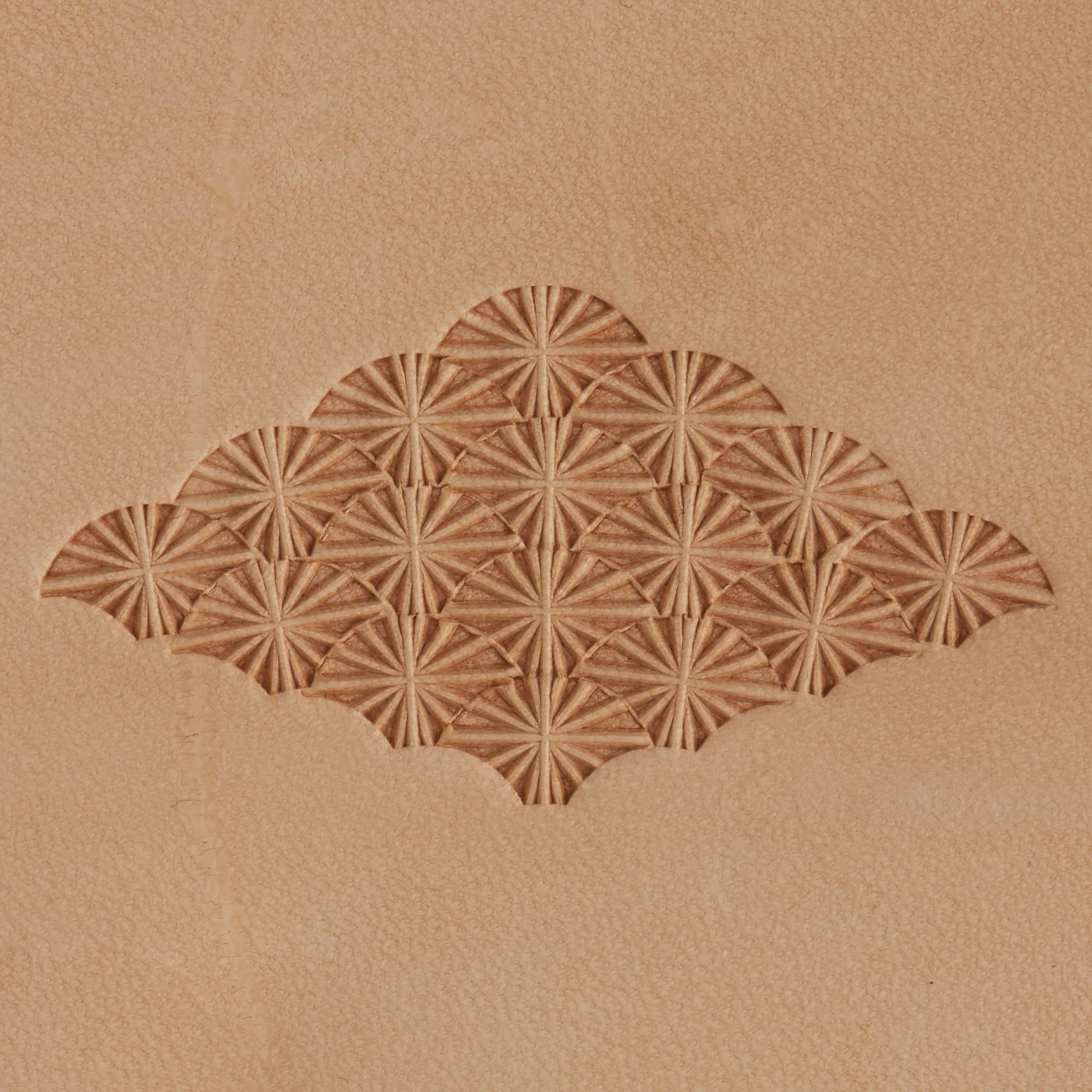 Sunburst Shell Brass Stamp - Image 2