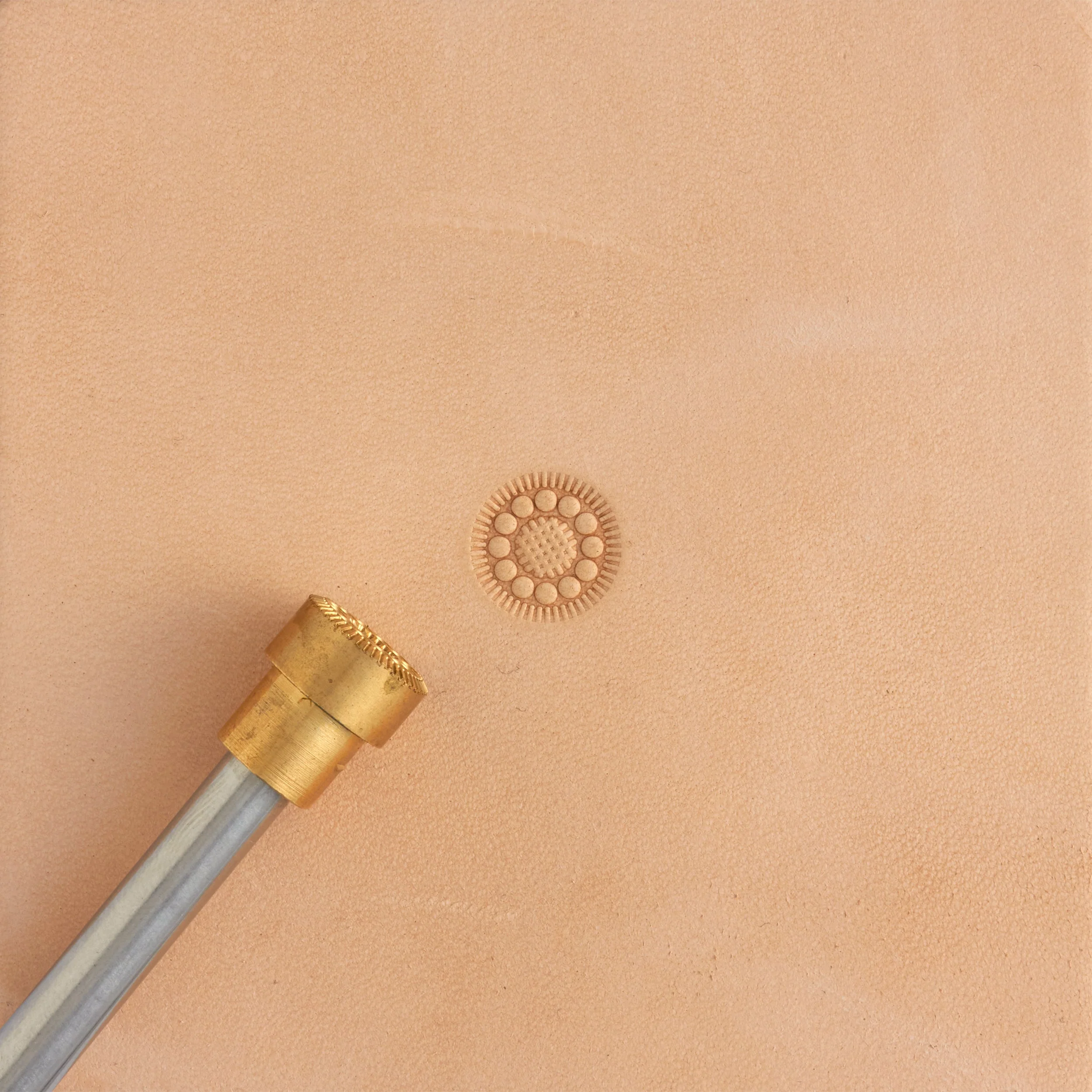 Sunflower Center Brass Stamp - Image 3