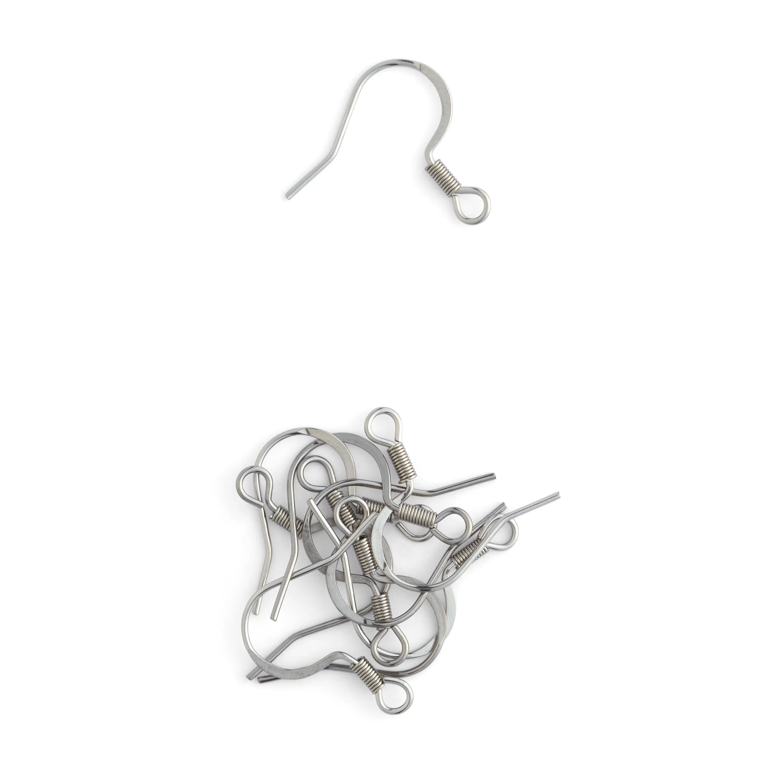 T® Stainless Steel Earring Hooks 10 Pack - Image 2
