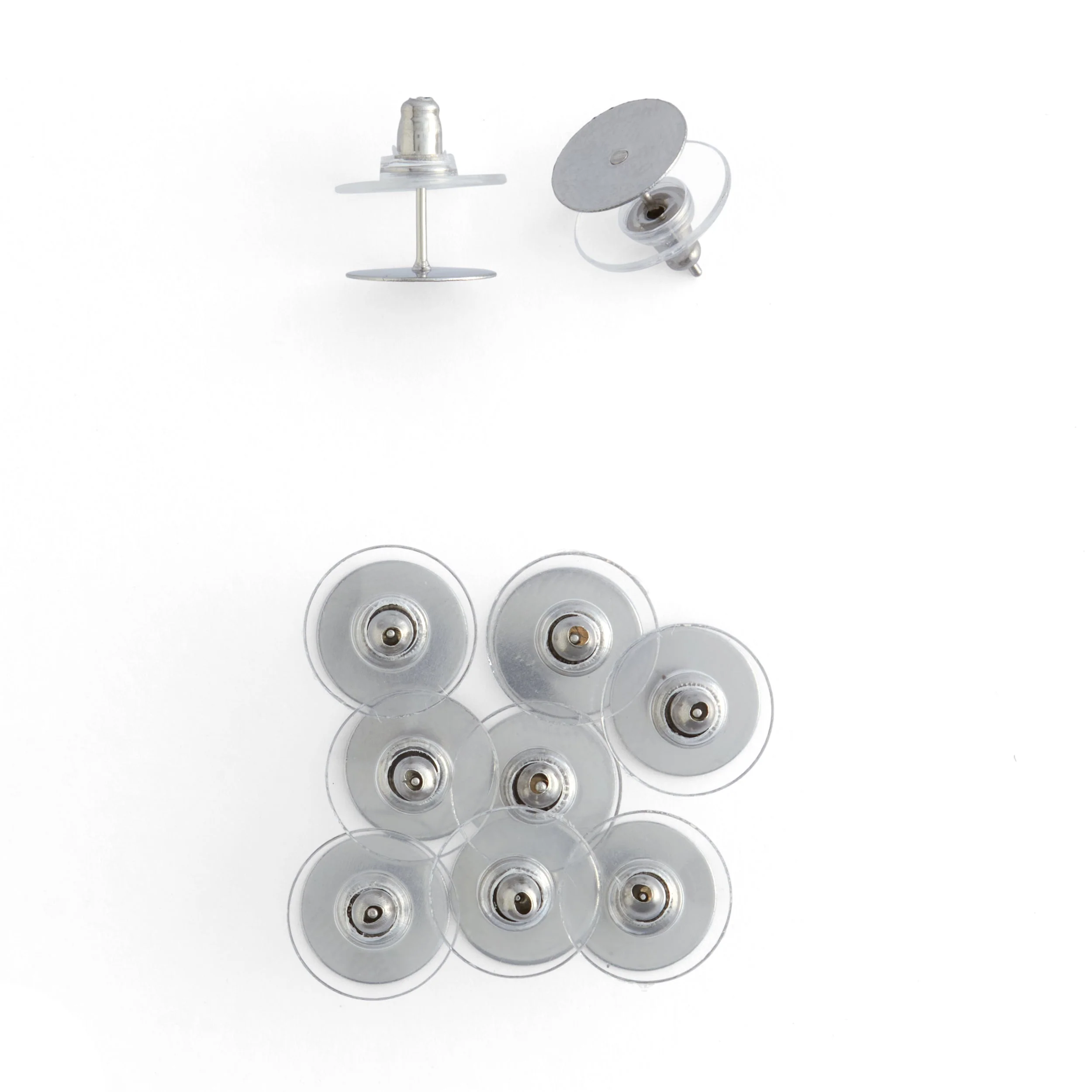 T® Stainless Steel Earring Post Studs 10 Pack - Image 2