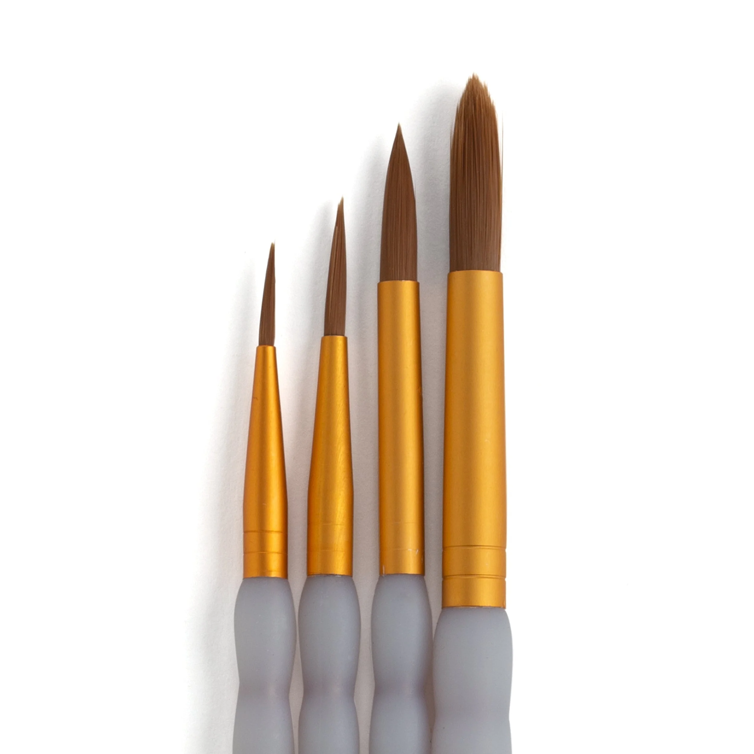 Taklon Round Paint Brush Set - Image 2
